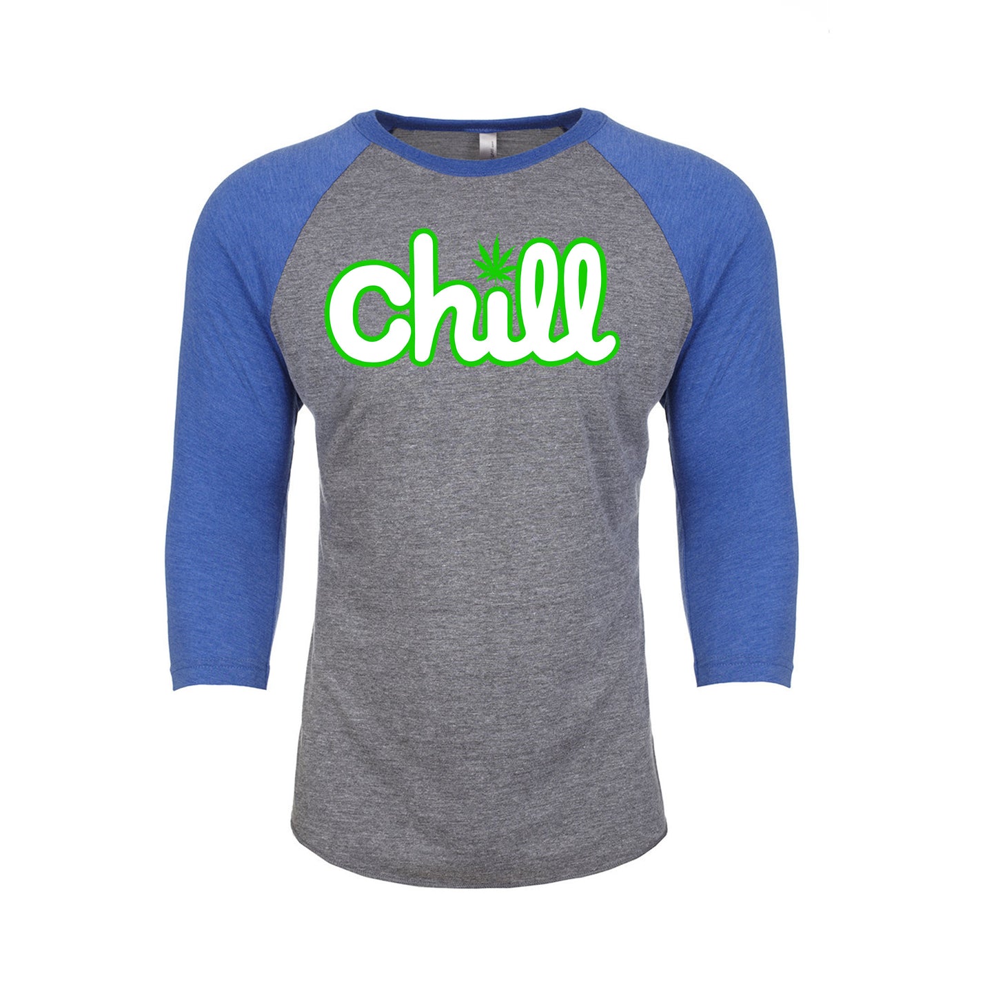 Chill Leaf Classic Baseball 3/4 Sleeve T