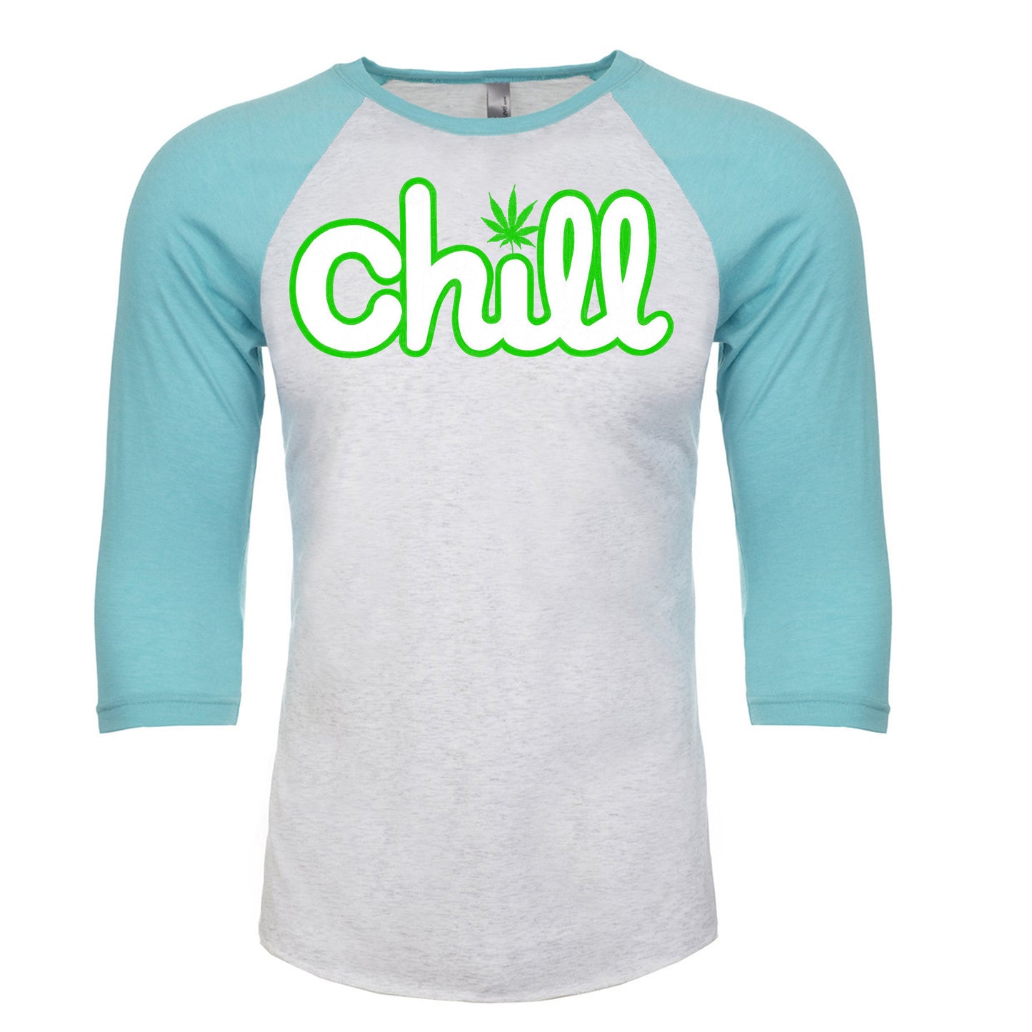 Chill Leaf Classic Baseball 3/4 Sleeve T