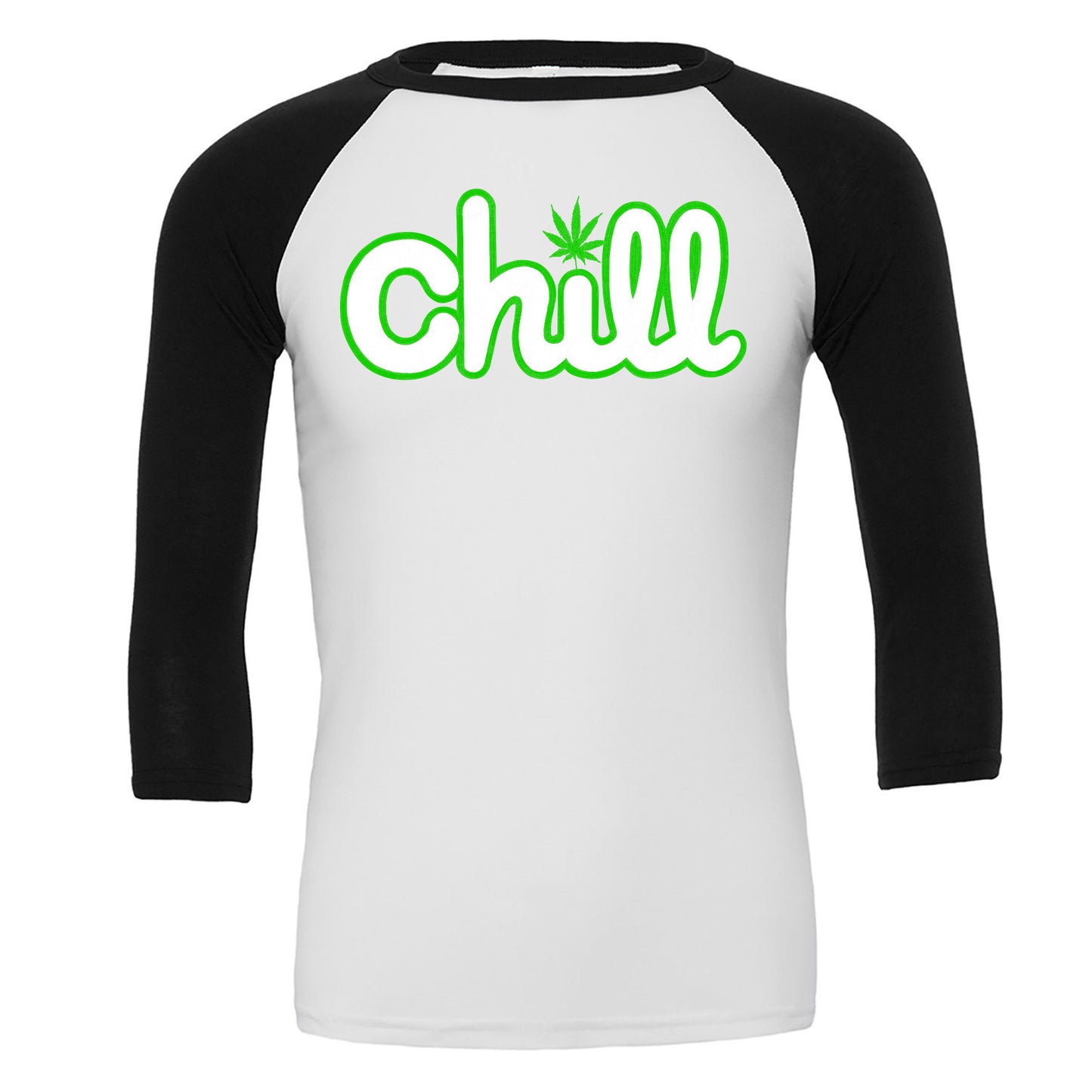 Chill Leaf Classic Baseball 3/4 Sleeve T