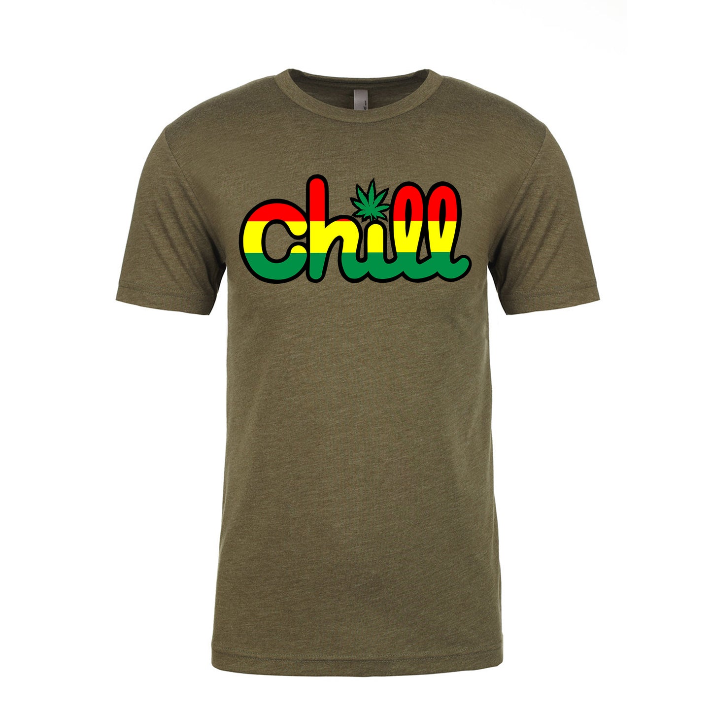 Chill Leaf Rasta Short Sleeve T