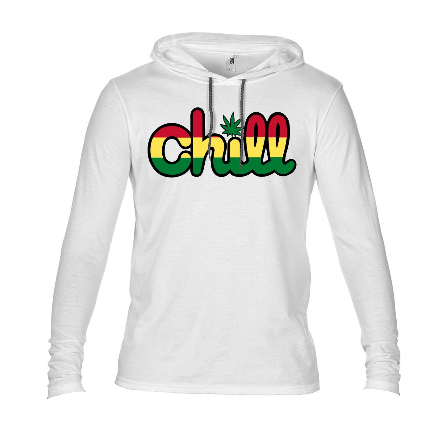 Chill Leaf Rasta Hooded T