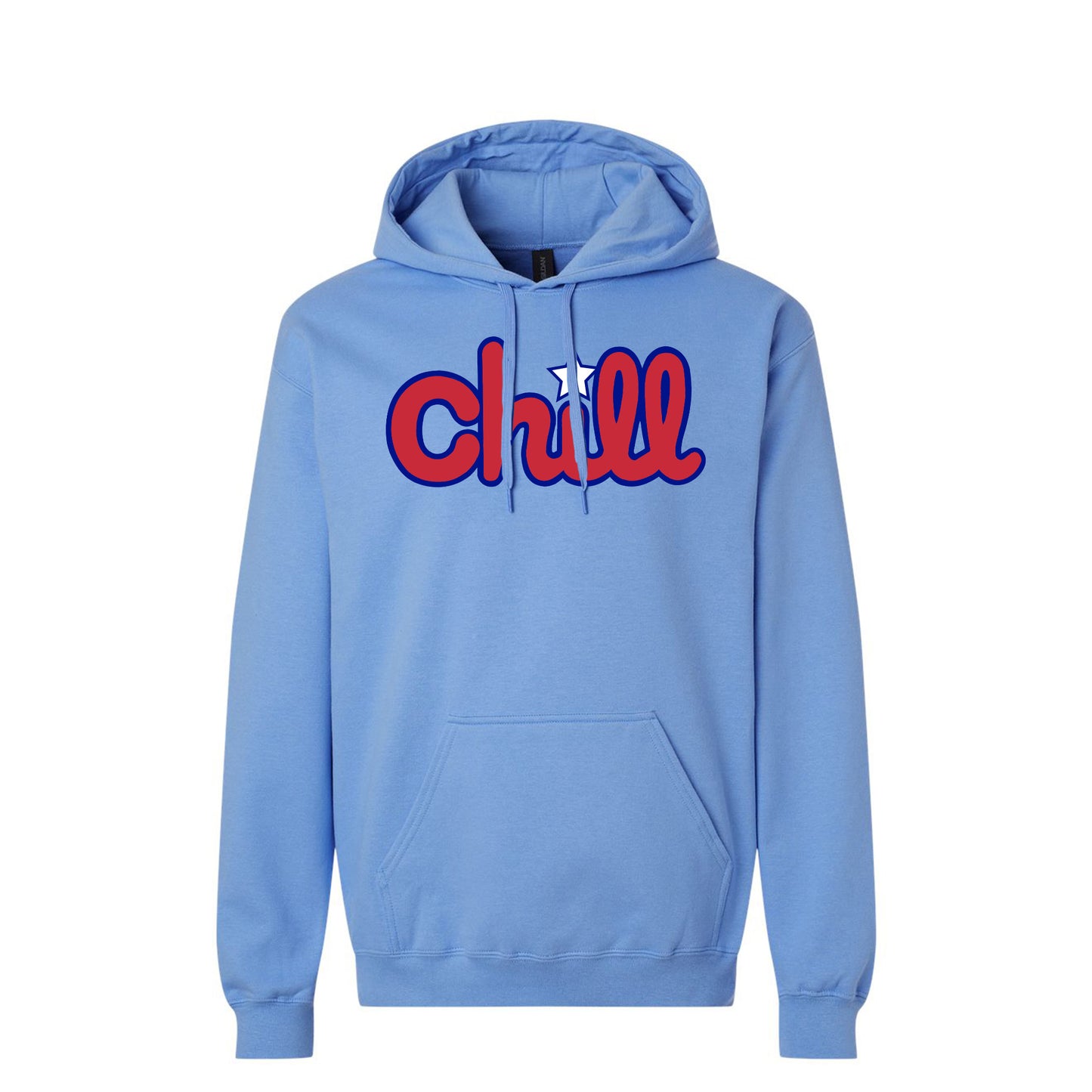 Chill Patriot Star Pullover Hood