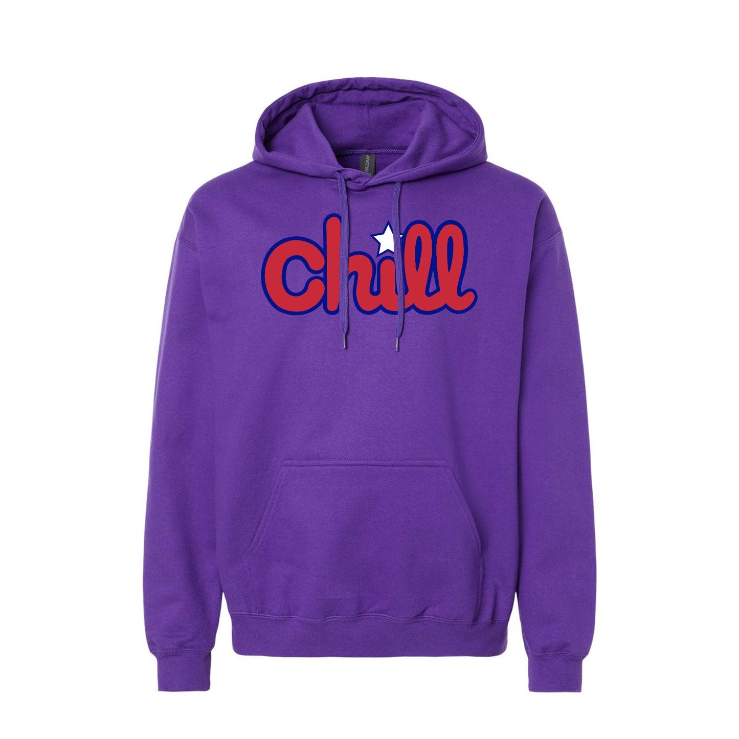 Chill Patriot Star Pullover Hood