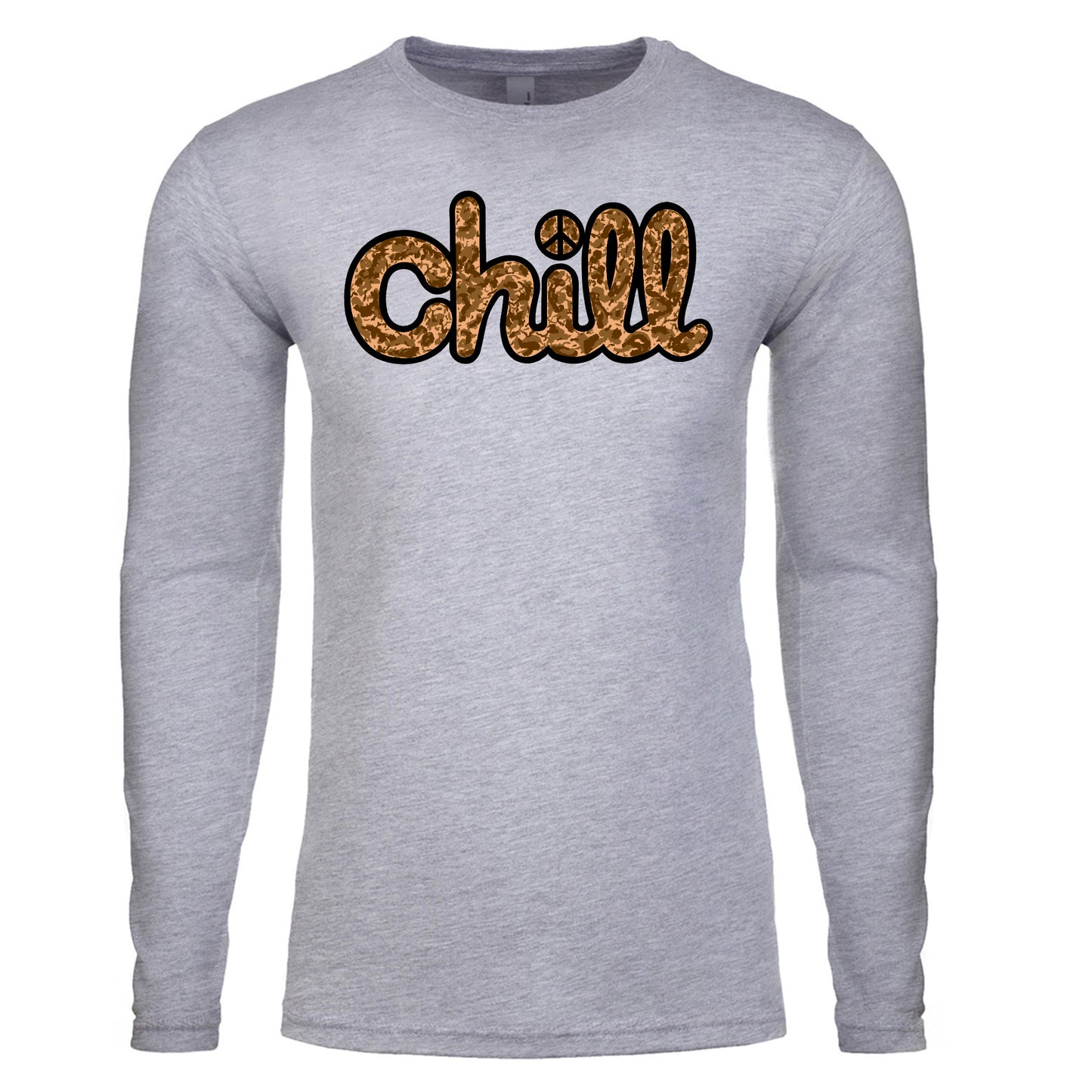 Chill Peace Sand Camo Long Sleeve T