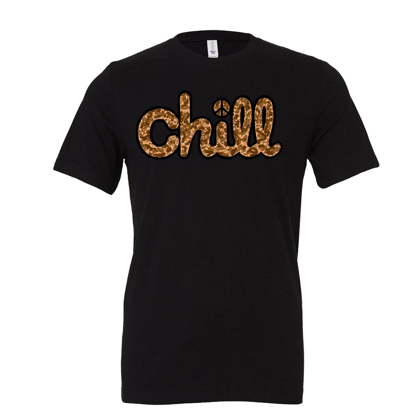Chill Peace Sand Camo Short Sleeve T