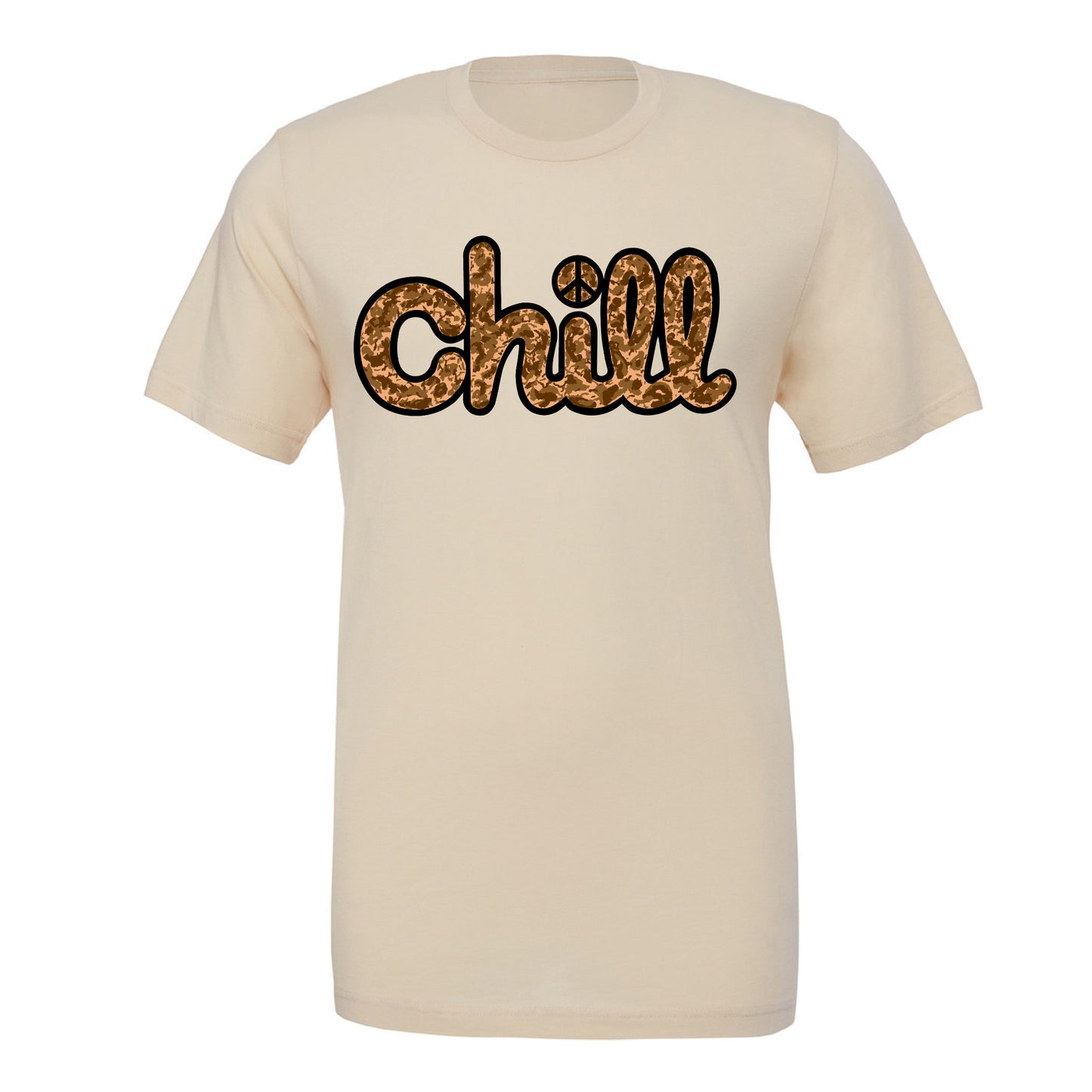 Chill Peace Sand Camo Short Sleeve T