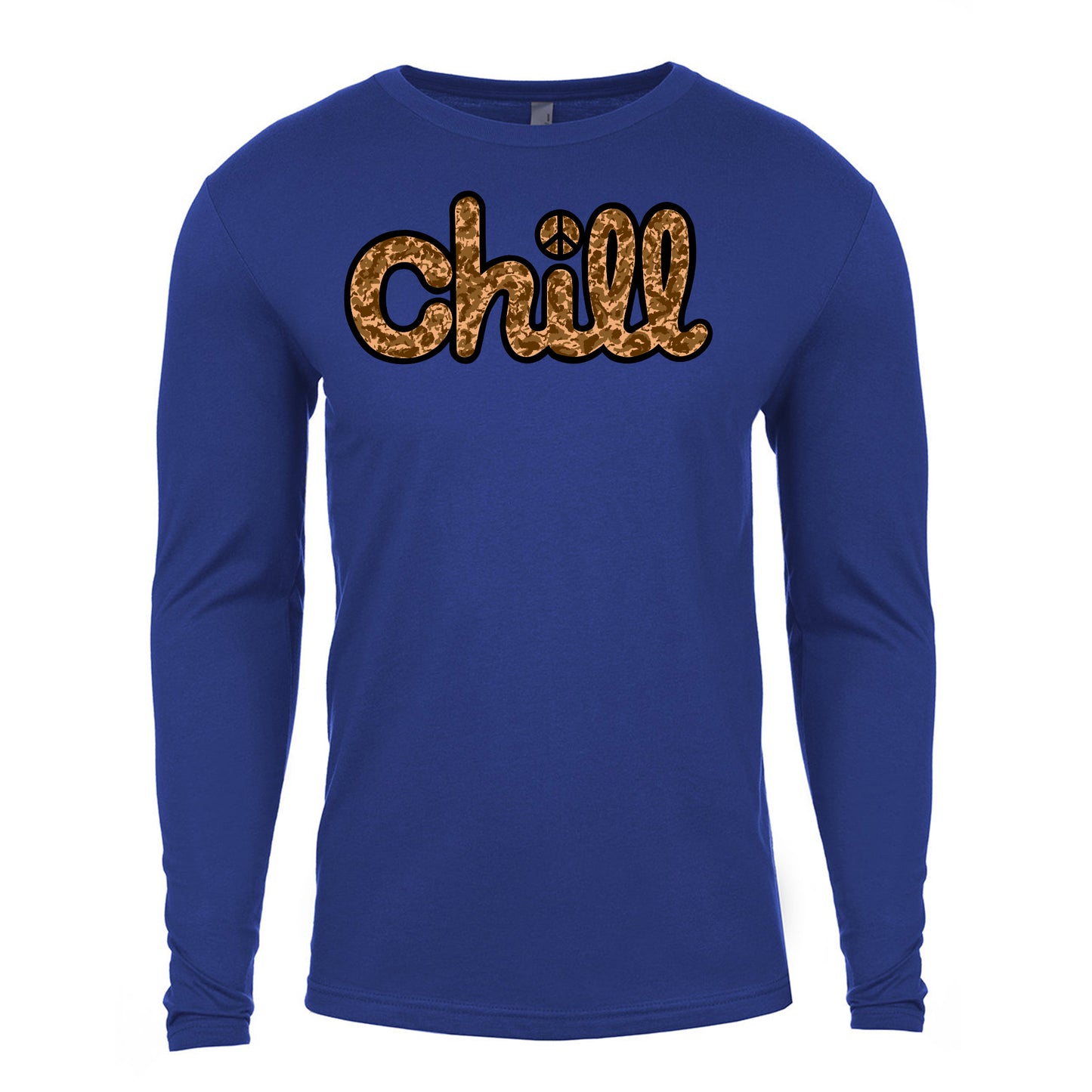 Chill Peace Sand Camo Long Sleeve T