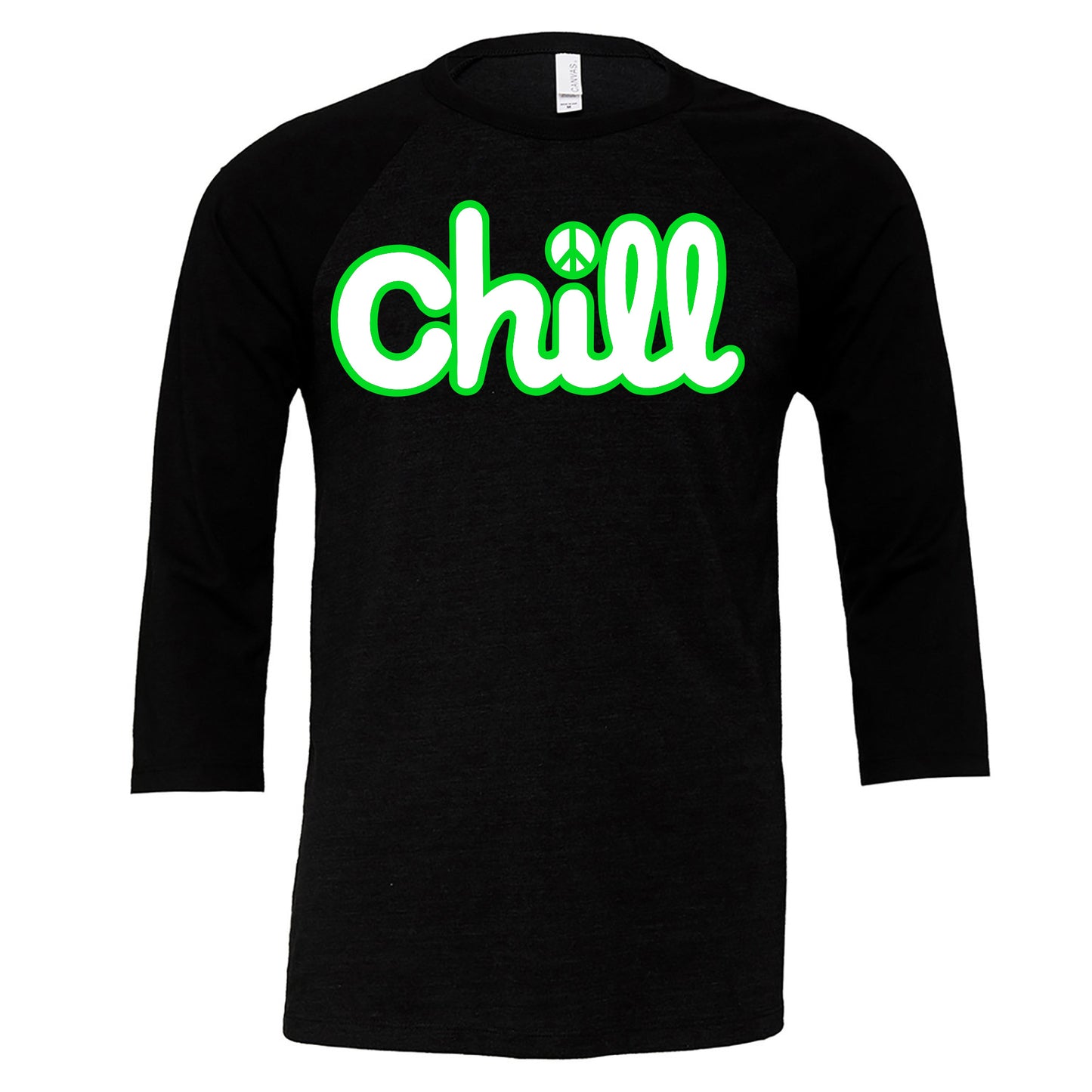 Chill Peace Classic Baseball 3/4 Sleeve T