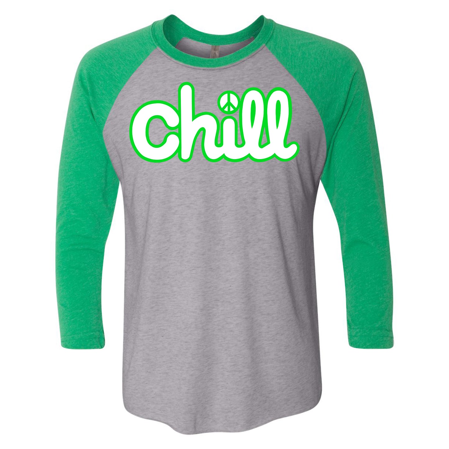 Chill Peace Classic Baseball 3/4 Sleeve T