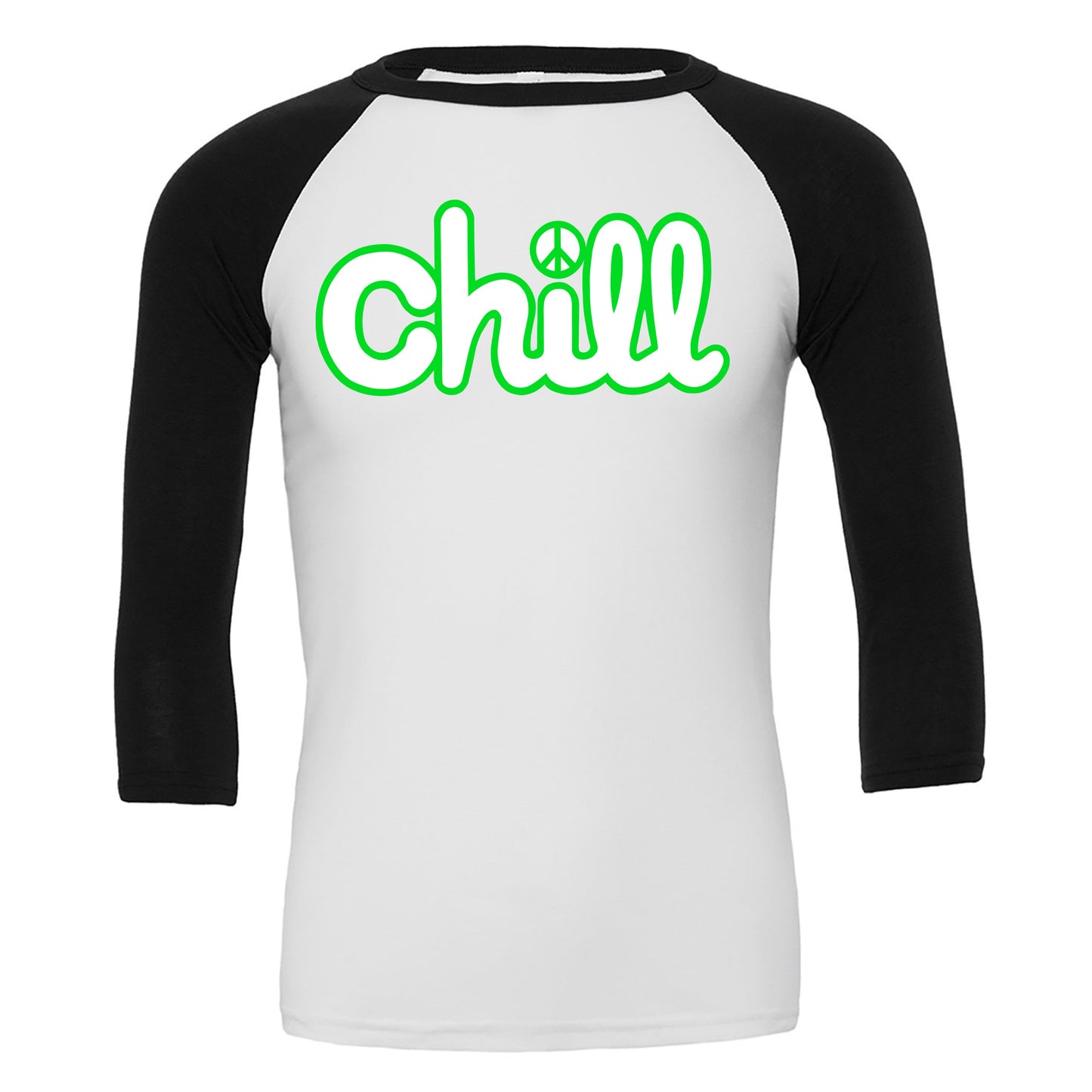 Chill Peace Classic Baseball 3/4 Sleeve T