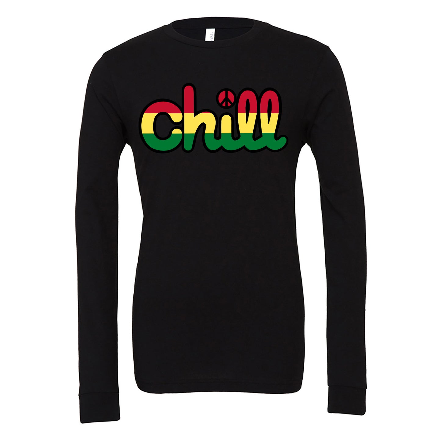 Chill Peace Rasta Long Sleeve T