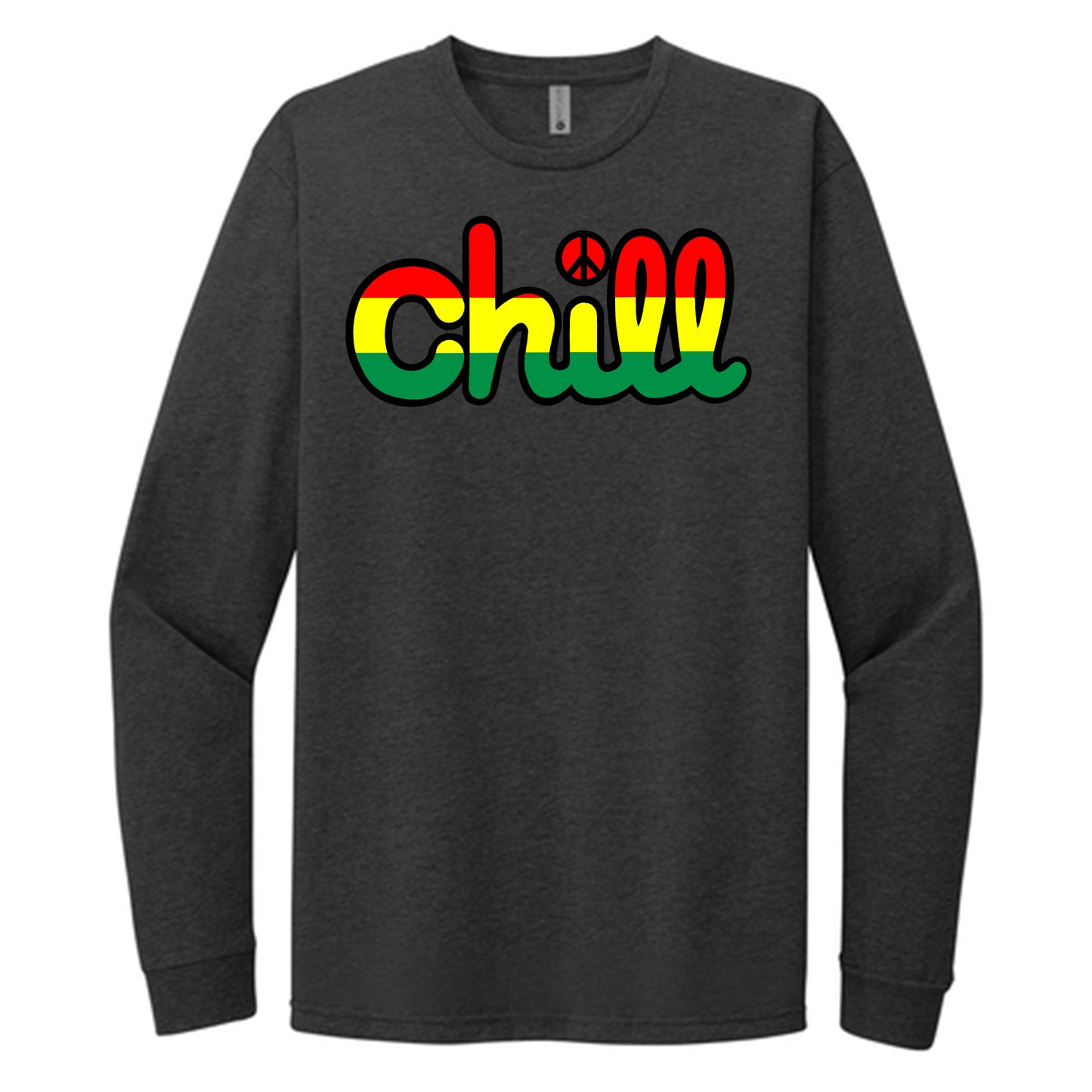 Chill Peace Rasta Long Sleeve T