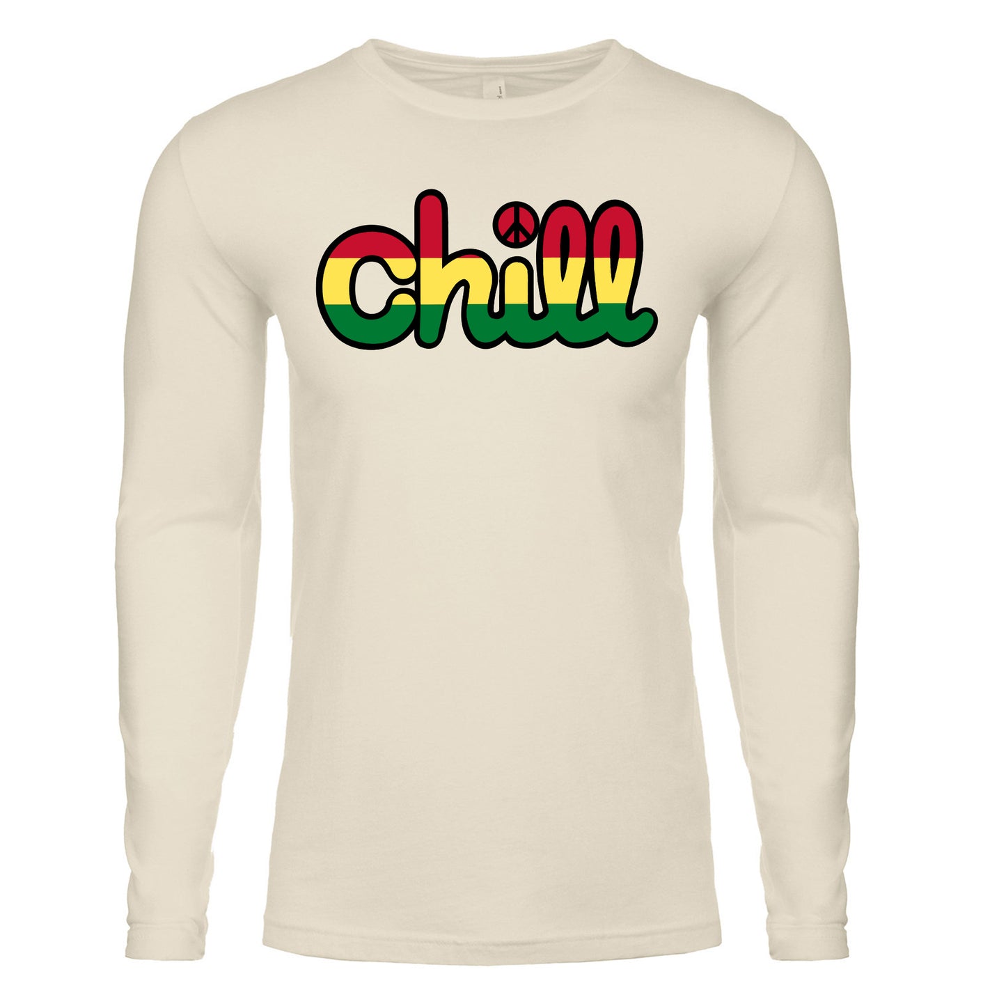 Chill Peace Rasta Long Sleeve T