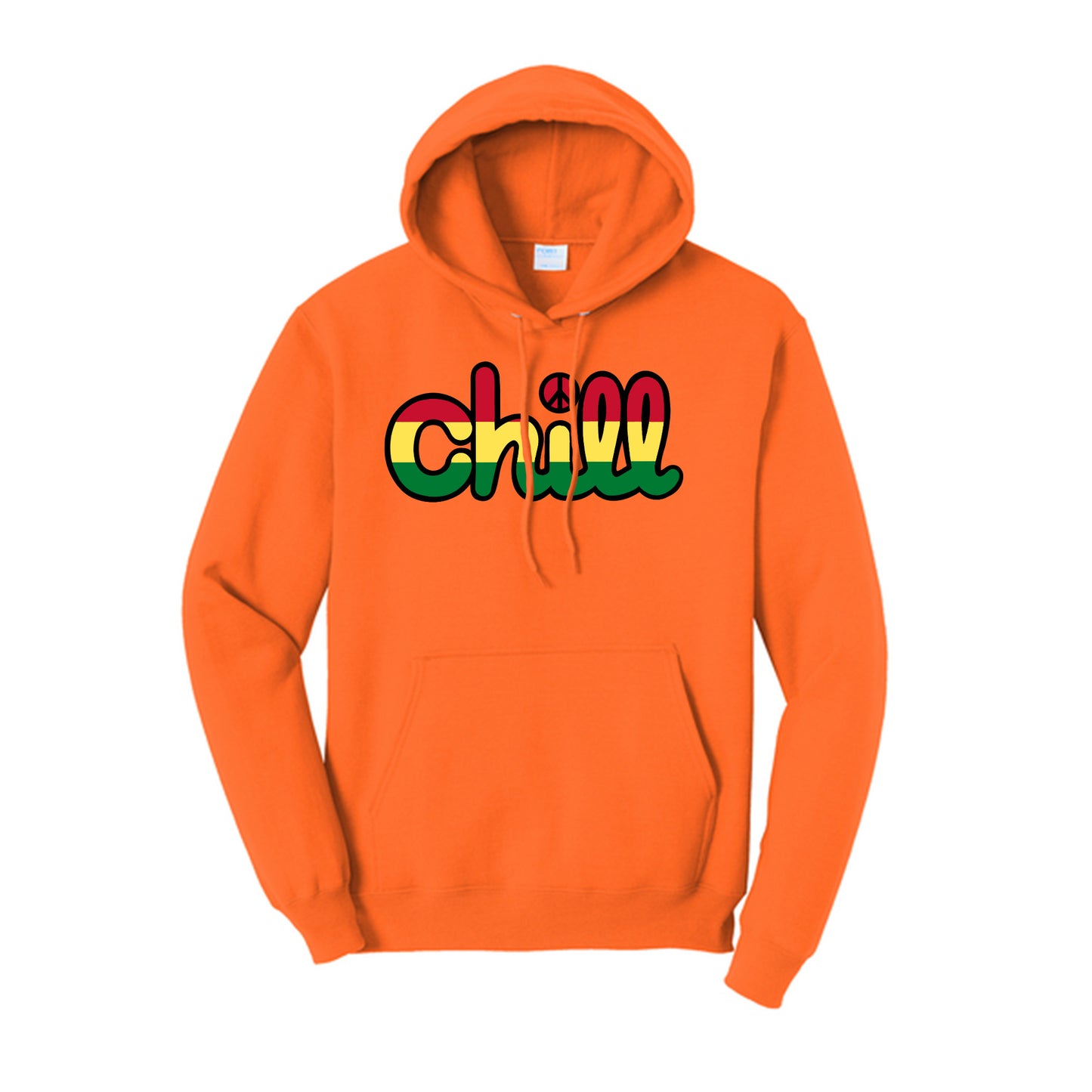 Chill Peace Rasta Pullover Hood