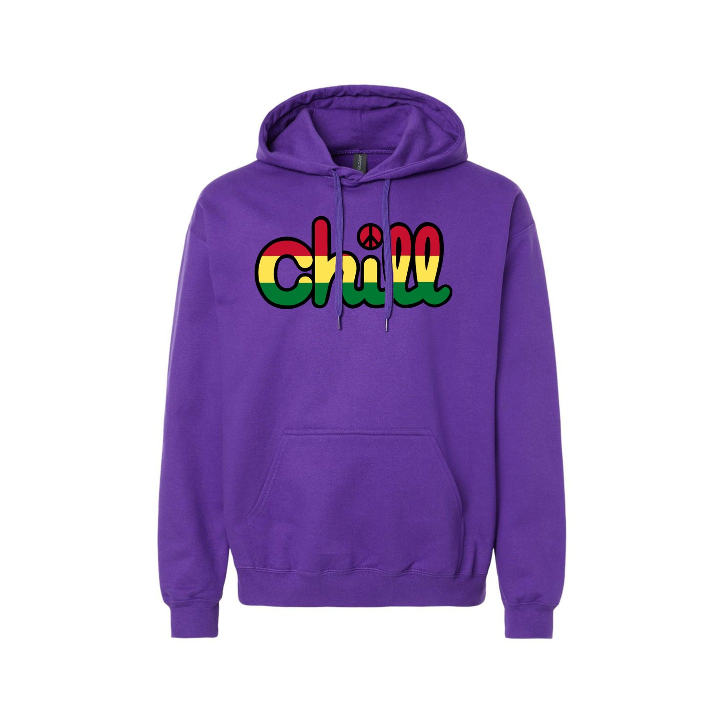Chill Peace Rasta Pullover Hood