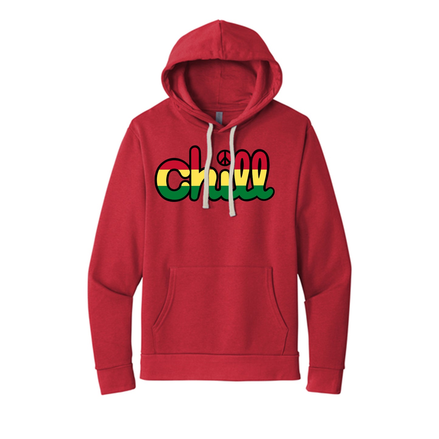 Chill Peace Rasta Pullover Hood