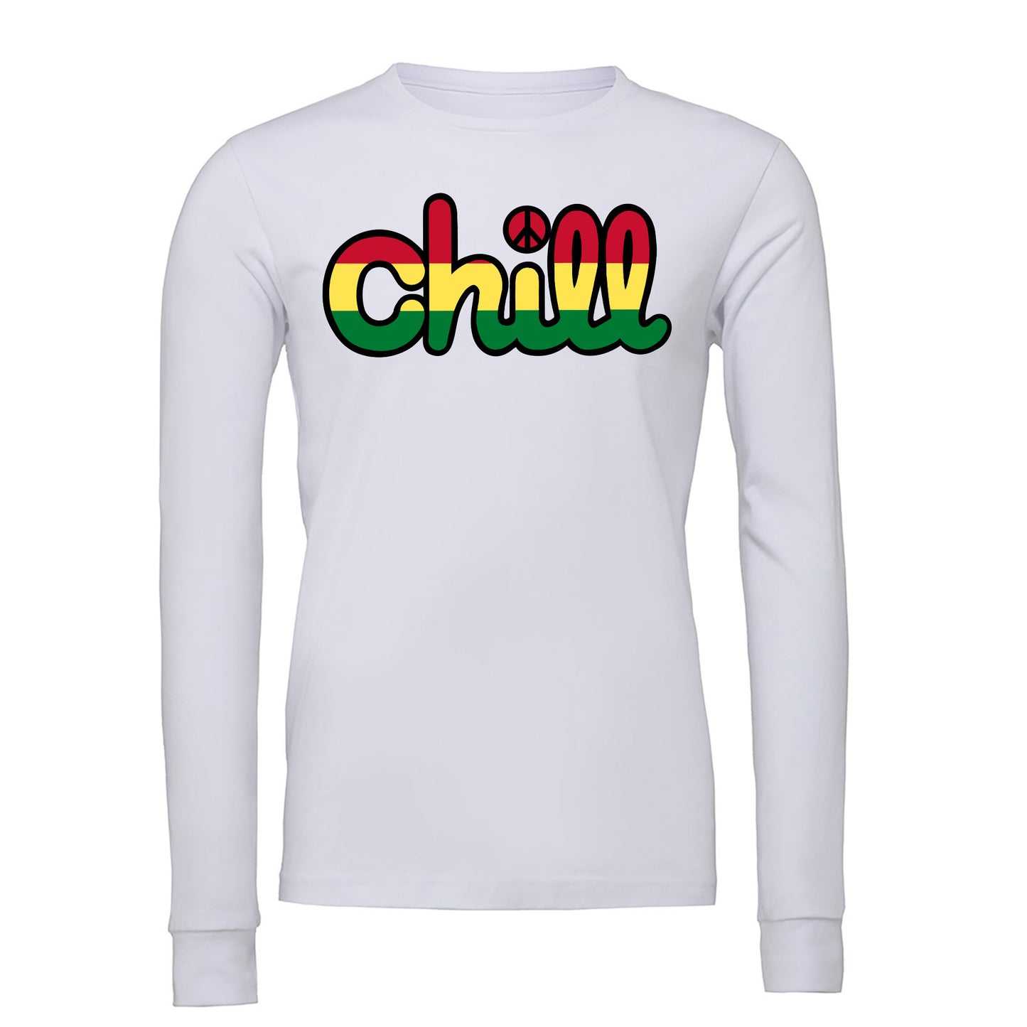 Chill Peace Rasta Long Sleeve T