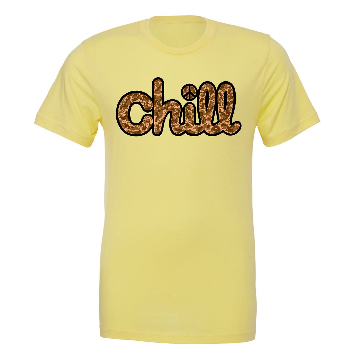 Chill Peace Sand Camo Short Sleeve T