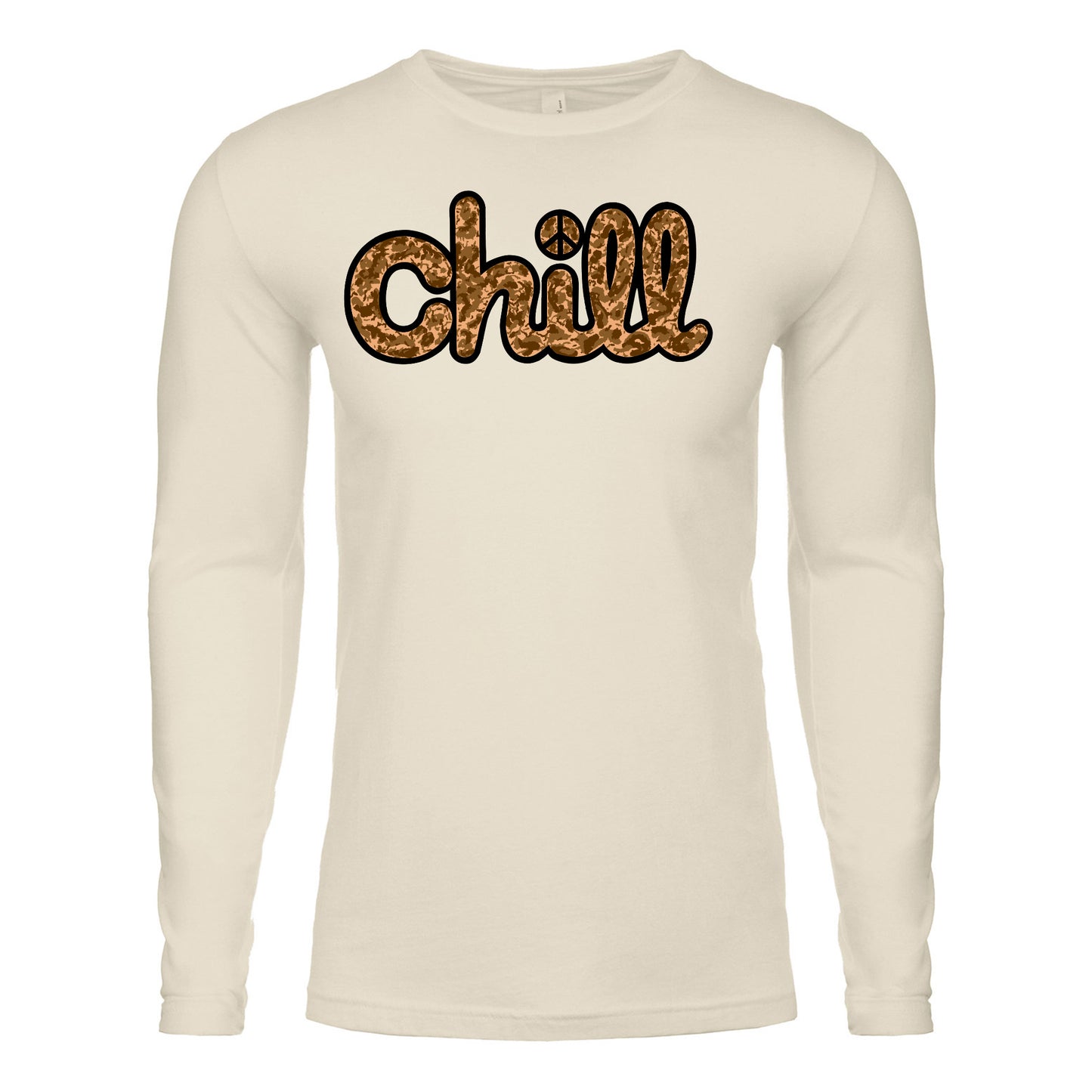 Chill Peace Sand Camo Long Sleeve T