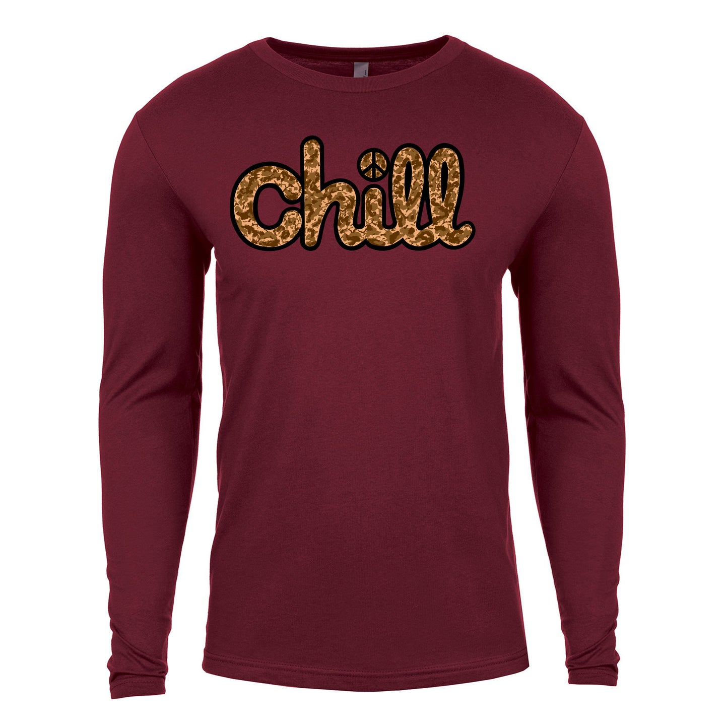 Chill Peace Sand Camo Long Sleeve T