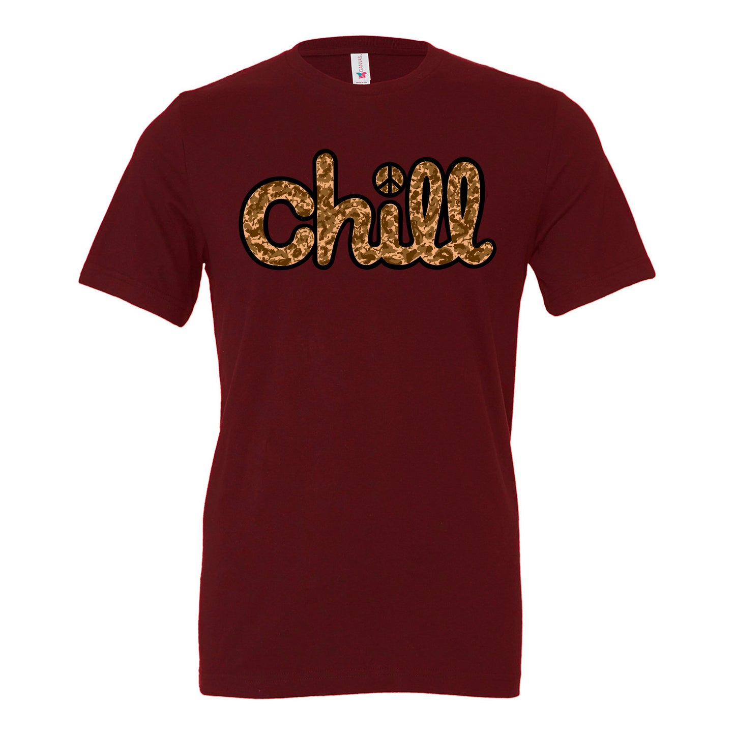 Chill Peace Sand Camo Short Sleeve T
