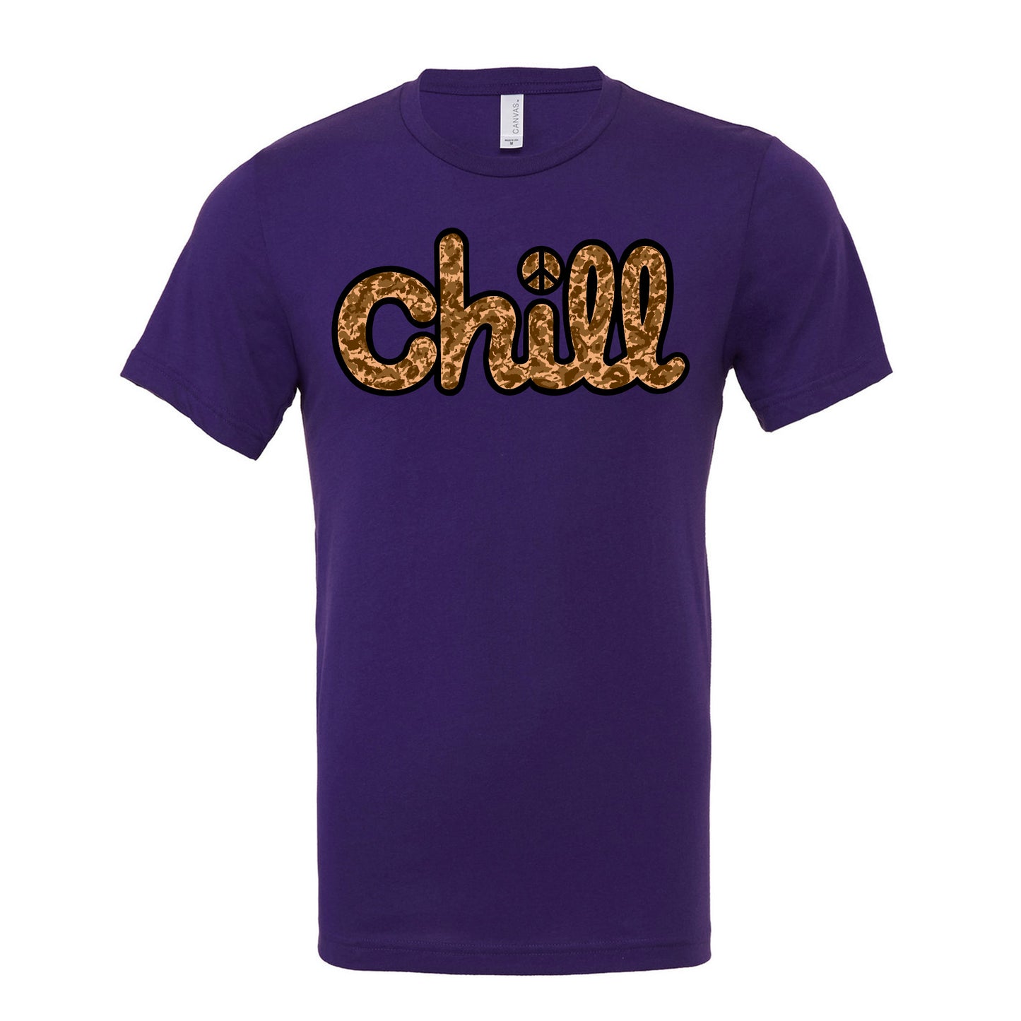 Chill Peace Sand Camo Short Sleeve T