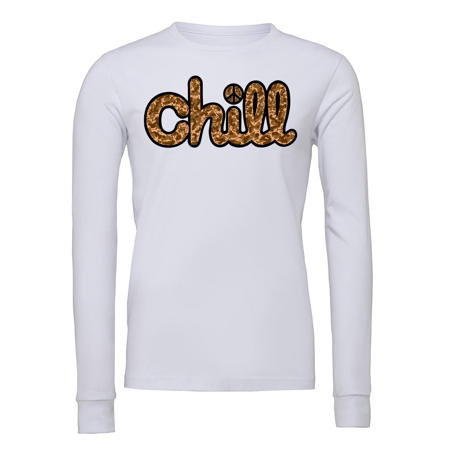 Chill Peace Sand Camo Long Sleeve T