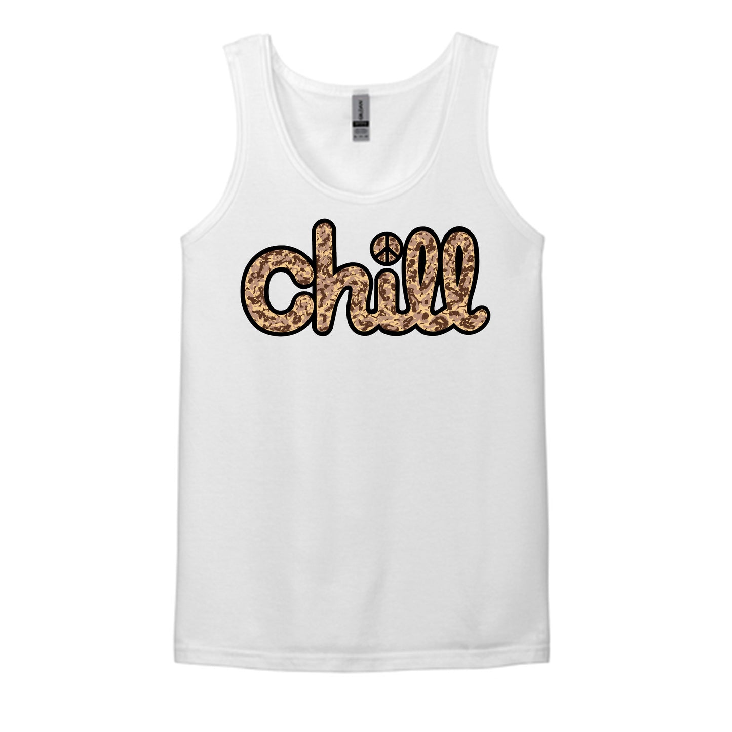 Chill Peace Sand Camo Tank