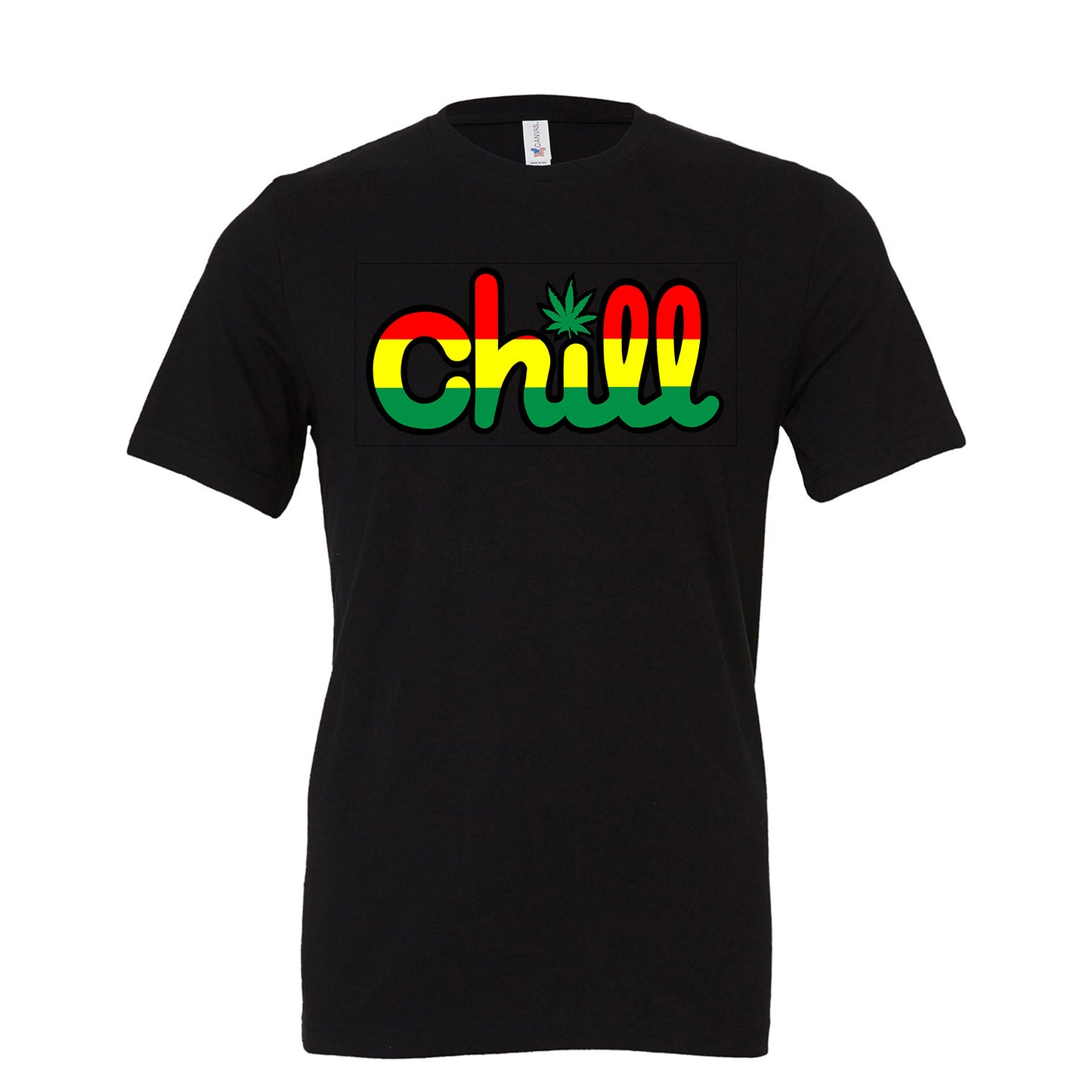 Chill Leaf Rasta Short Sleeve T