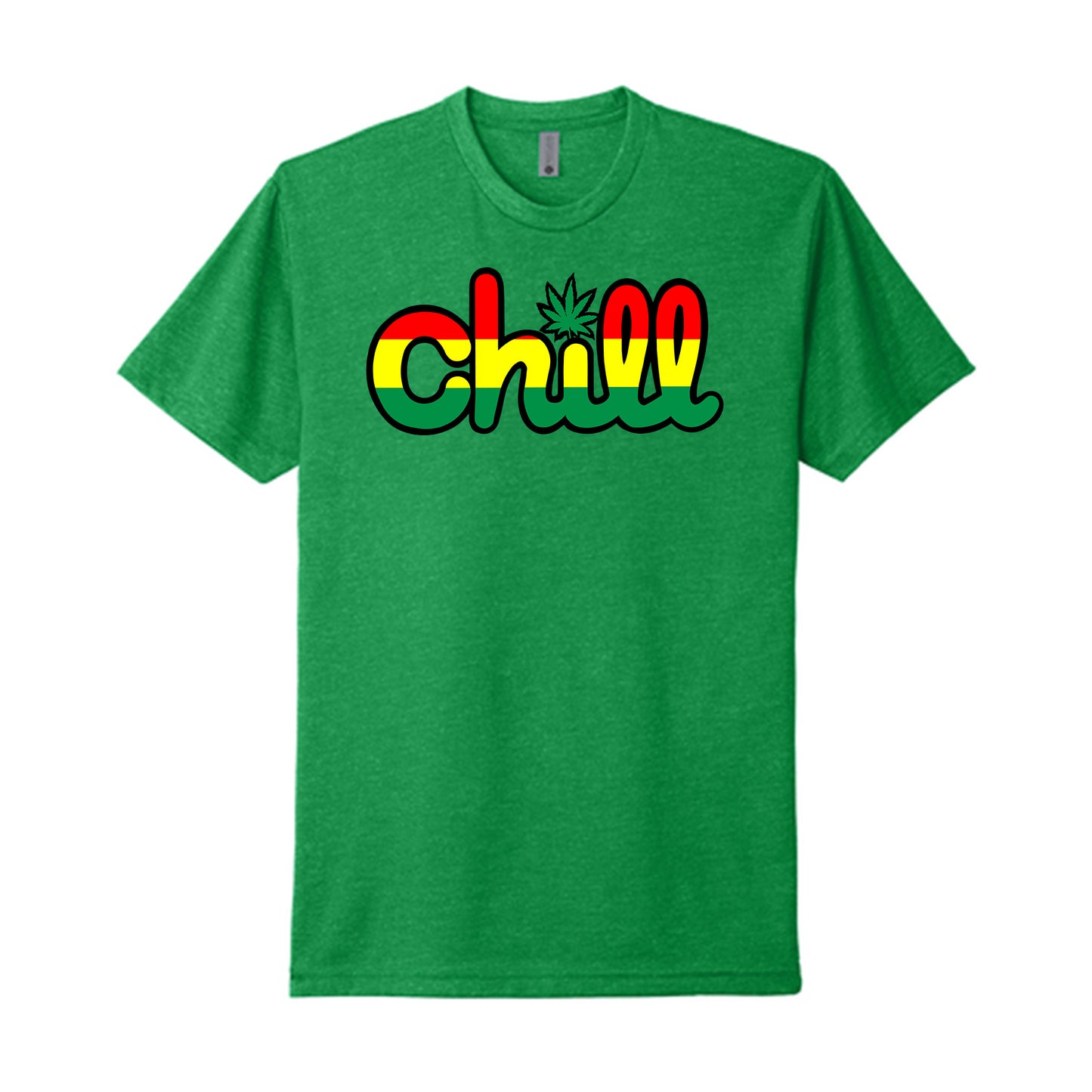 Chill Leaf Rasta Short Sleeve T