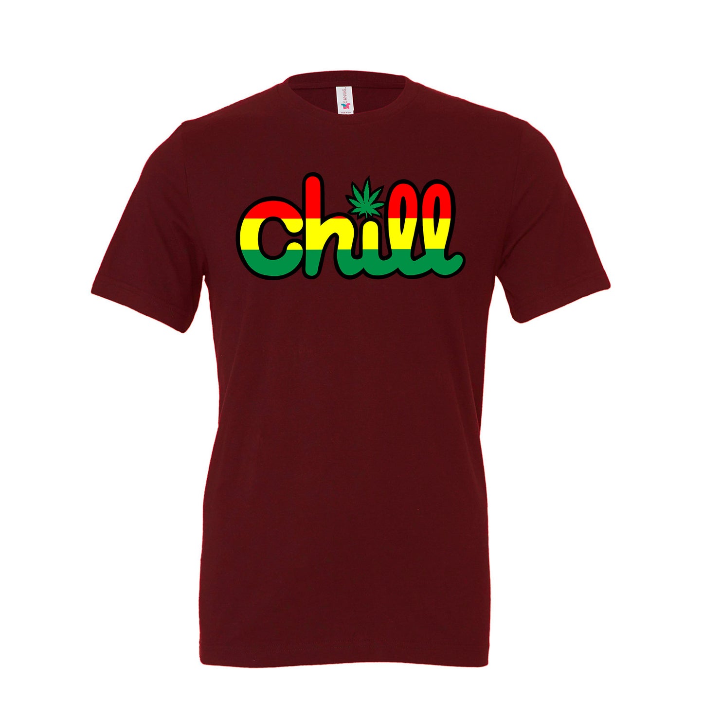 Chill Leaf Rasta Short Sleeve T