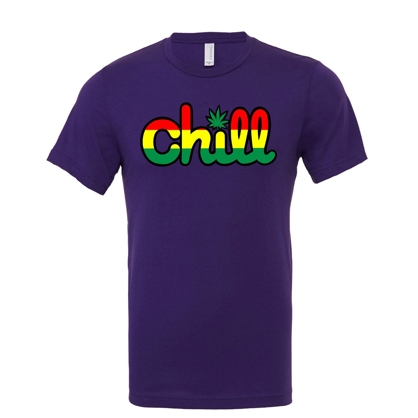Chill Leaf Rasta Short Sleeve T
