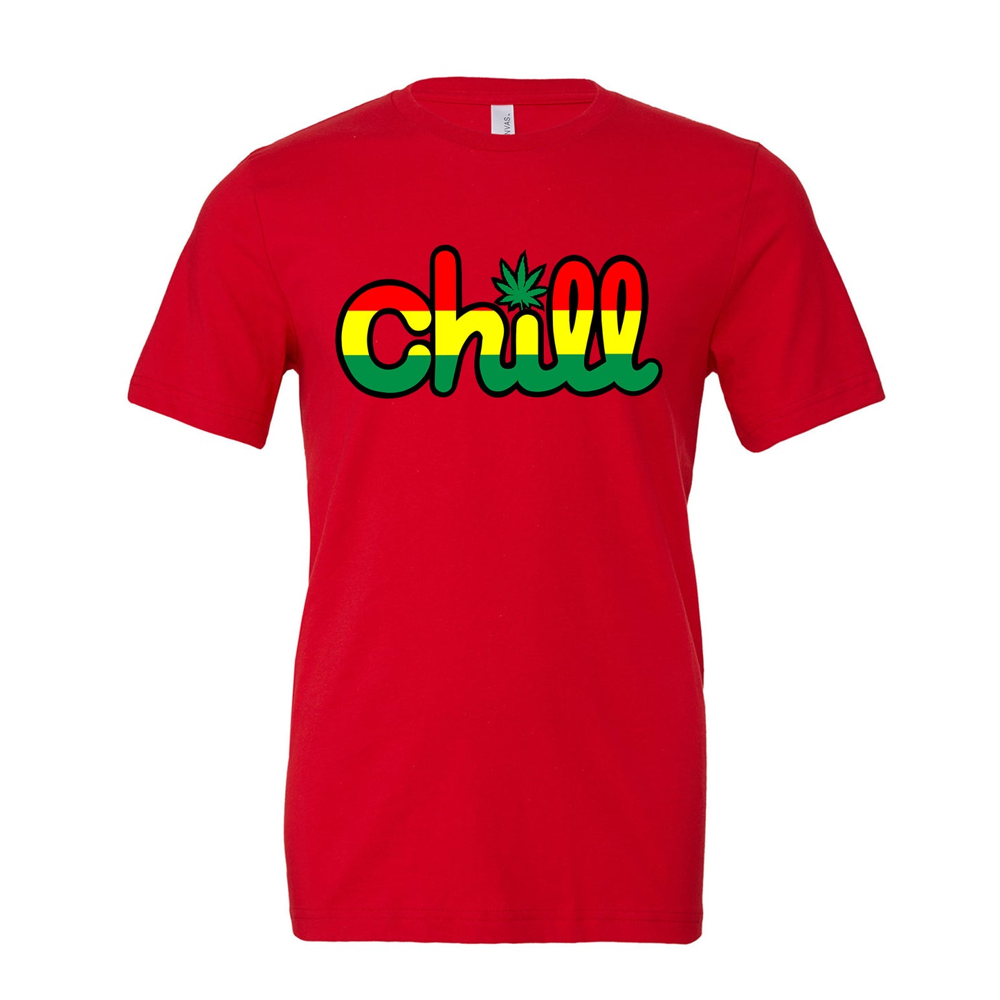 Chill Leaf Rasta Short Sleeve T