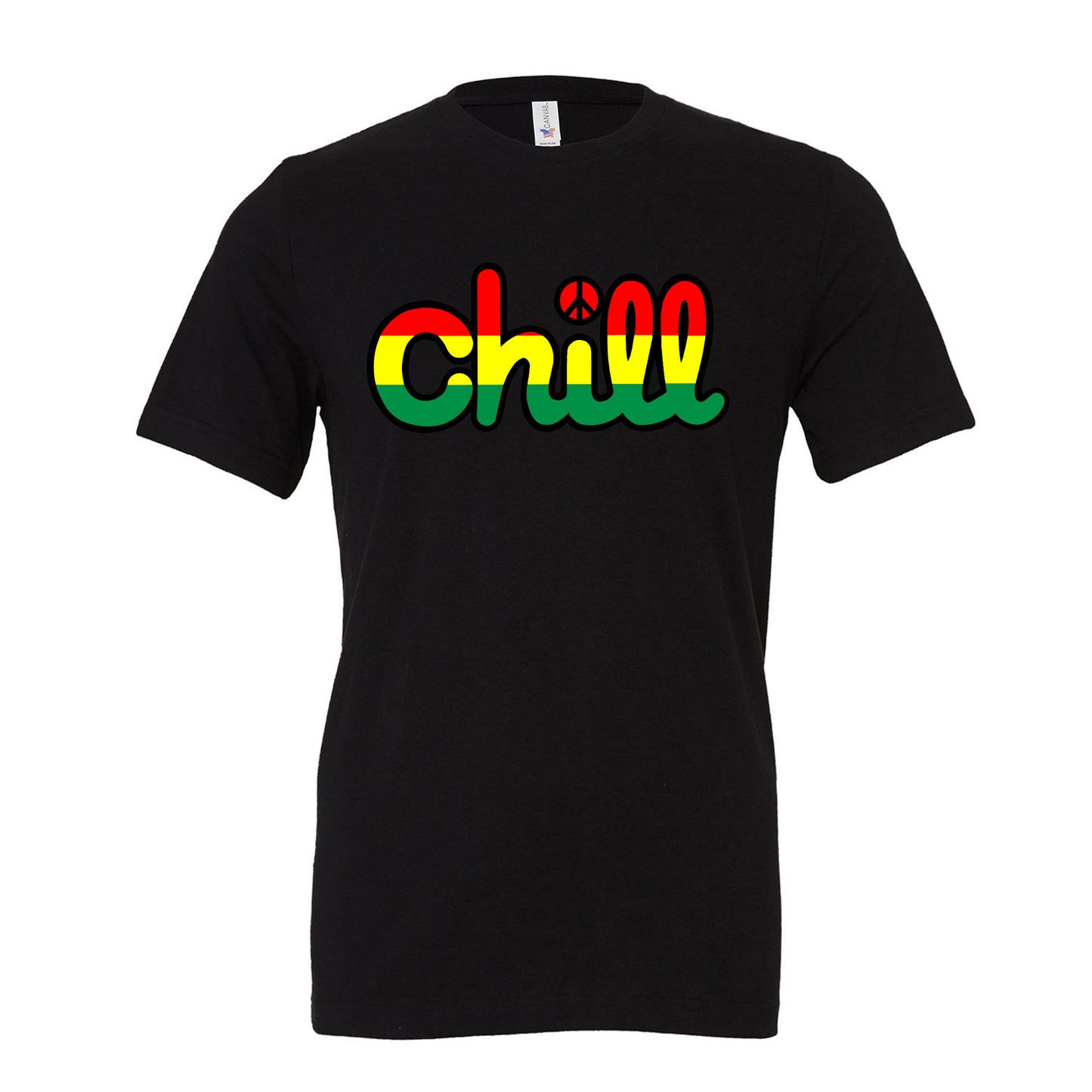 Chill Peace Rasta Short Sleeve T