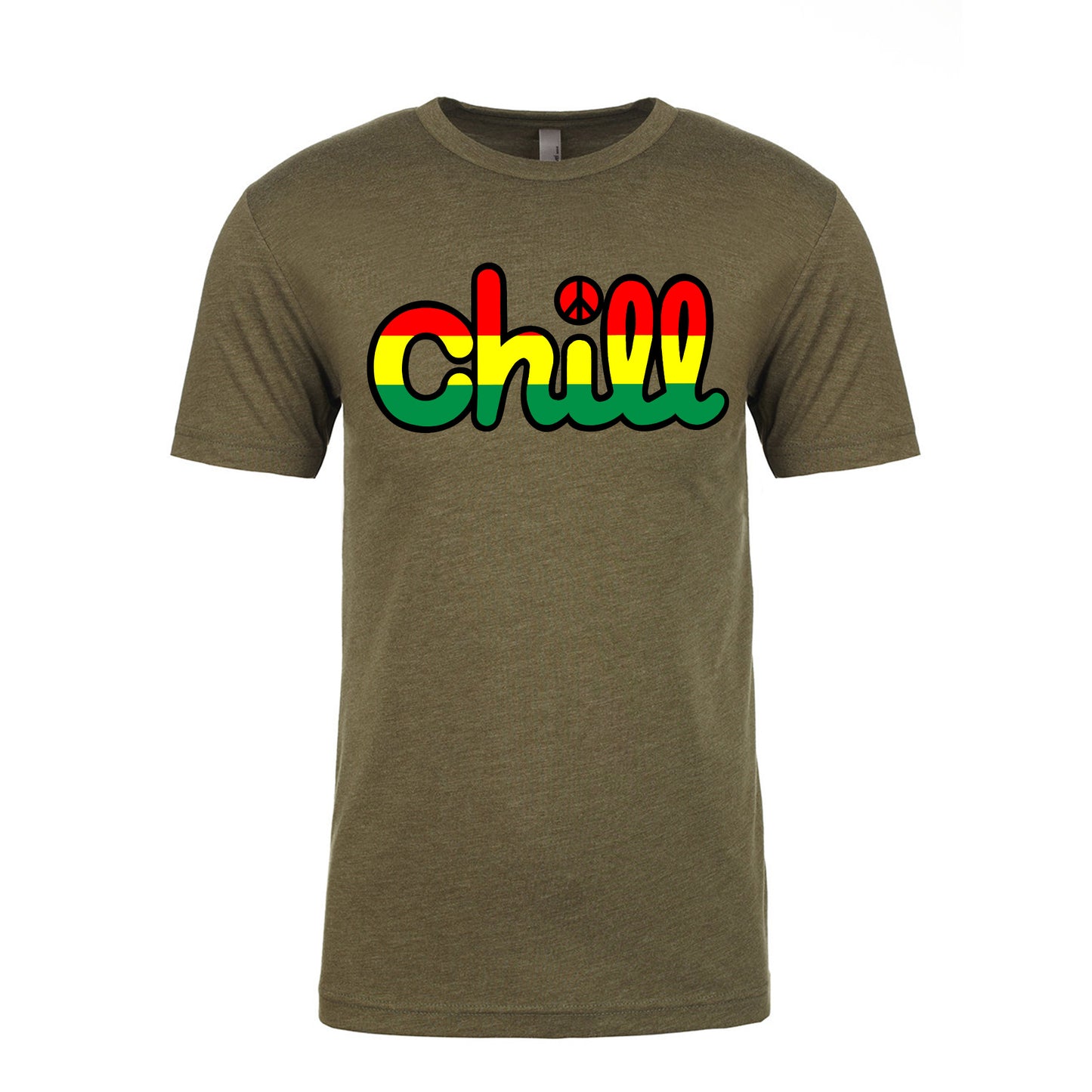 Chill Peace Rasta Short Sleeve T