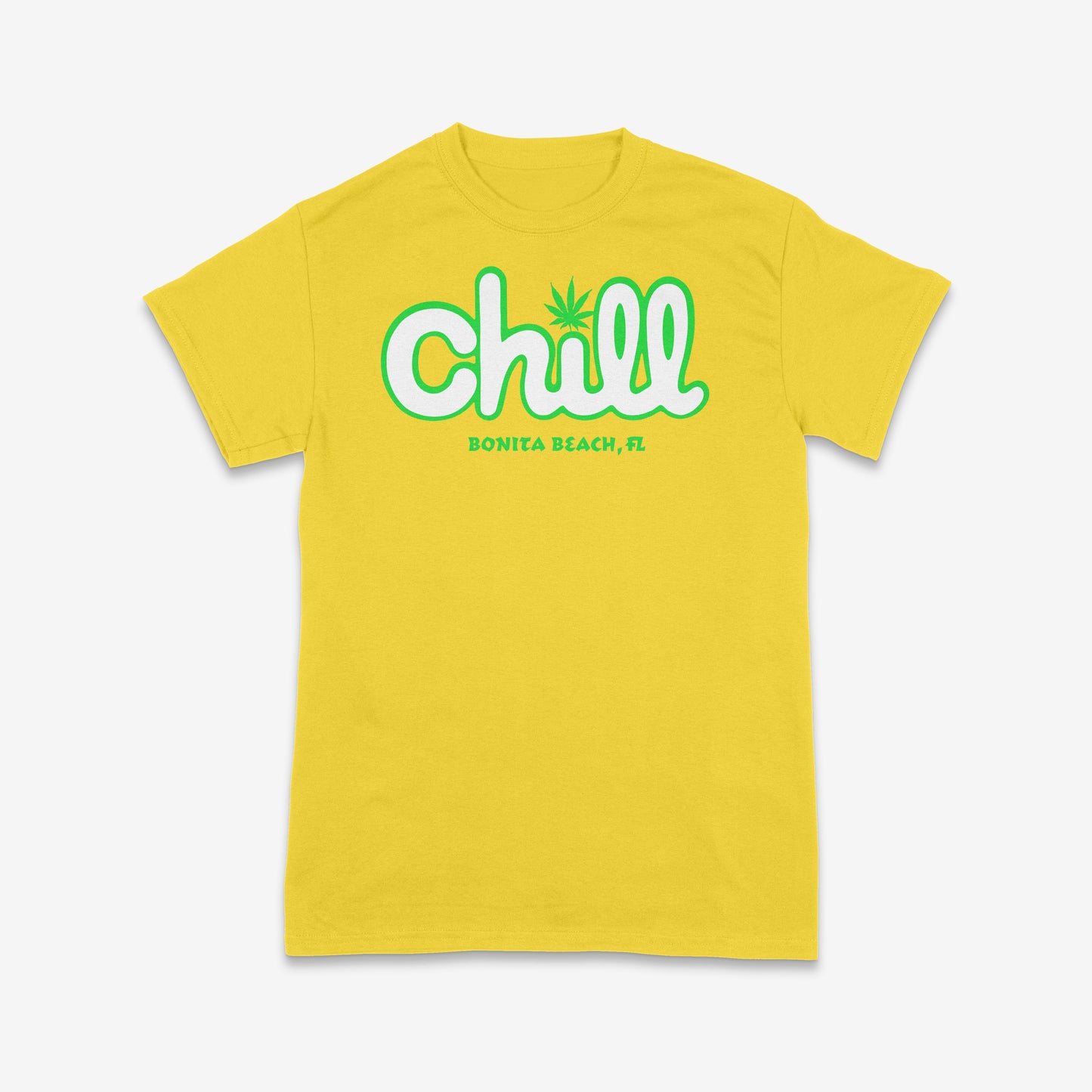 Chill Beach Leaf Short Sleeve T