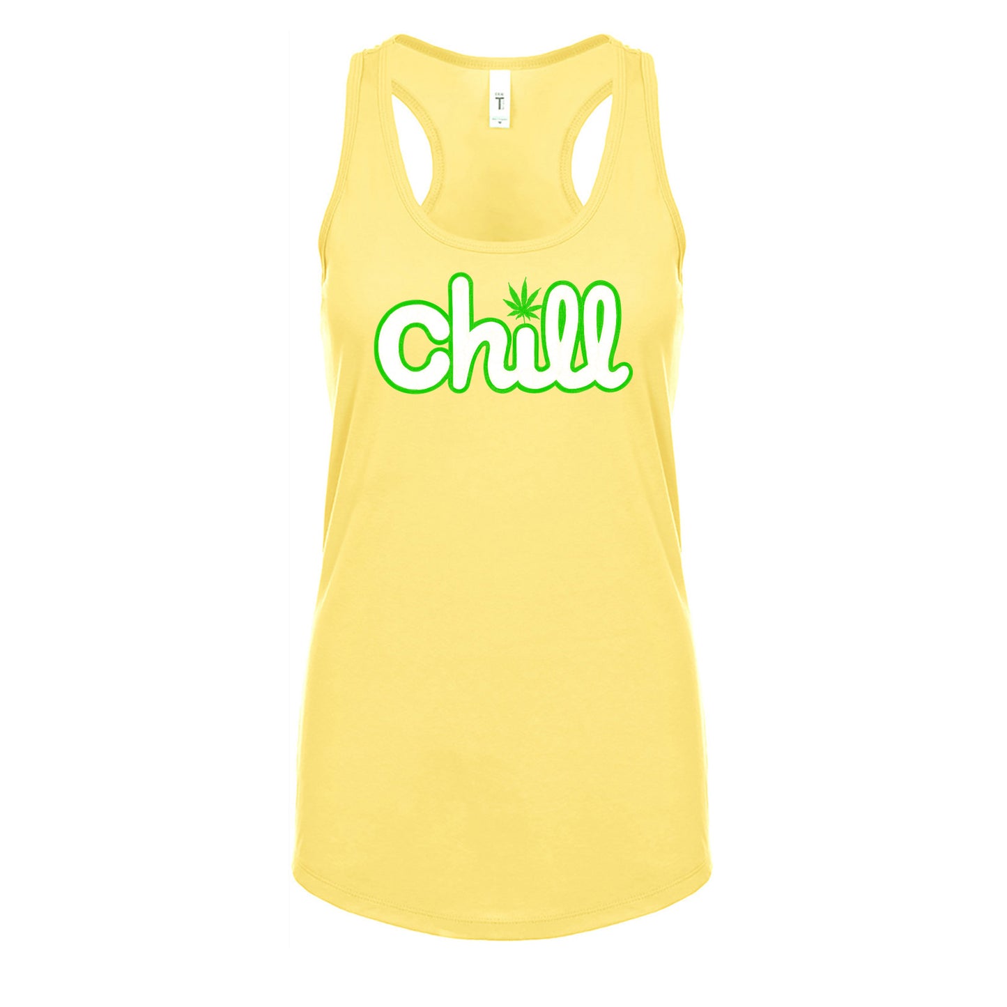 Womens Chill Leaf Classic Racerback Tank