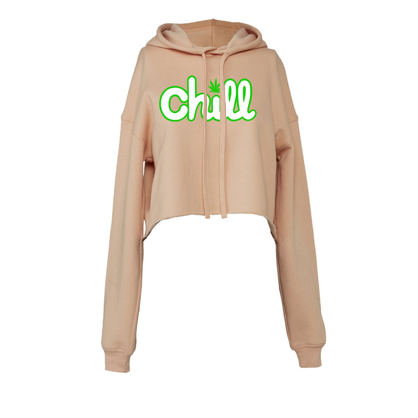 Womens Chill Leaf Classic Crop Hood