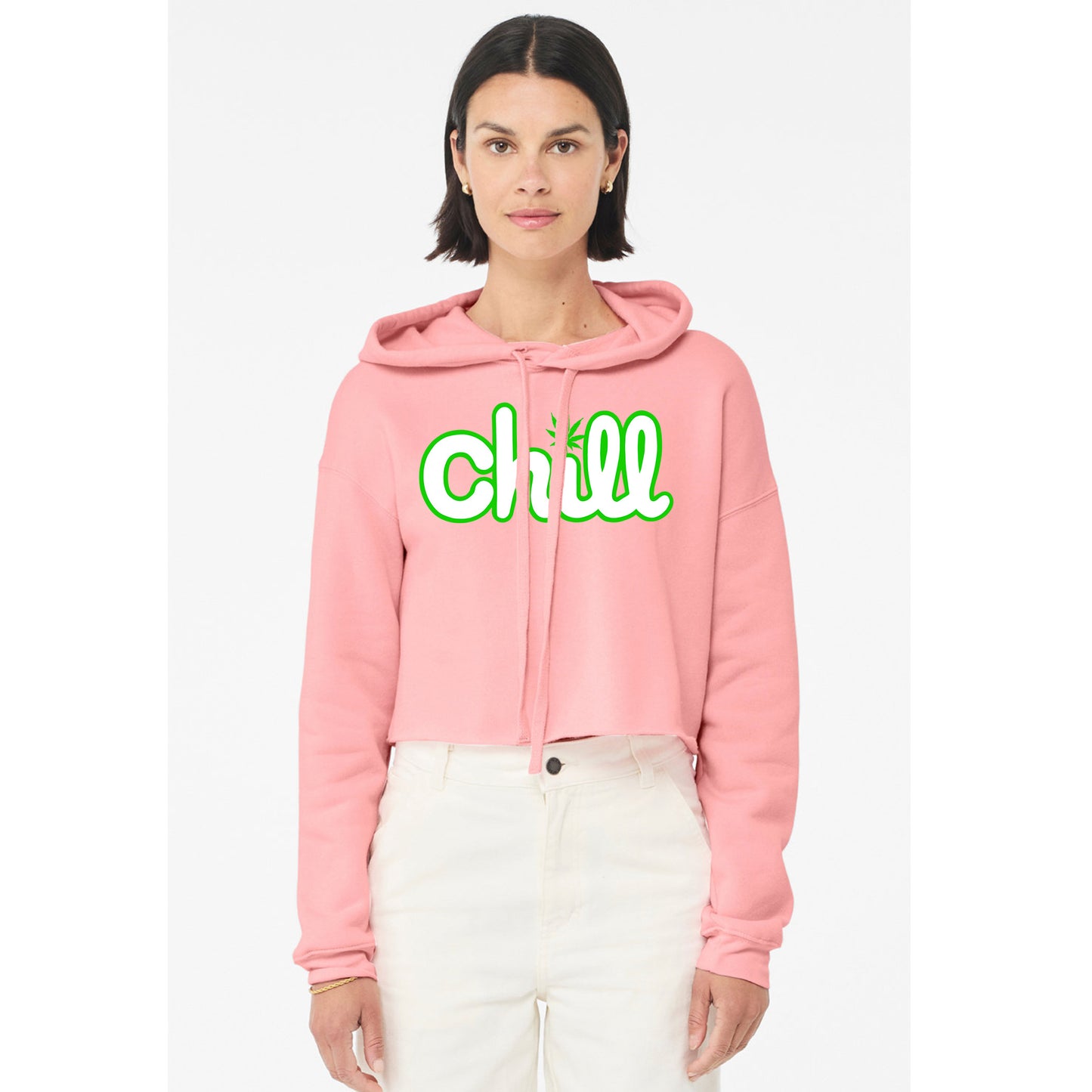Womens Chill Leaf Classic Crop Hood