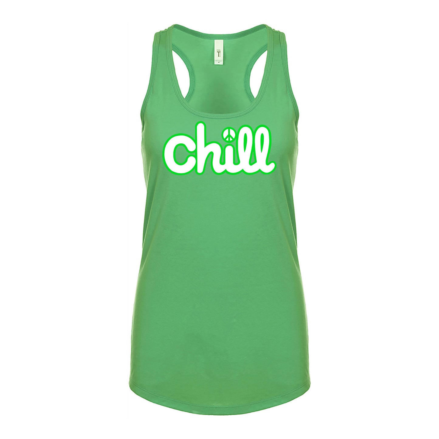 Womens Chill Peace Classic Racerback Tank
