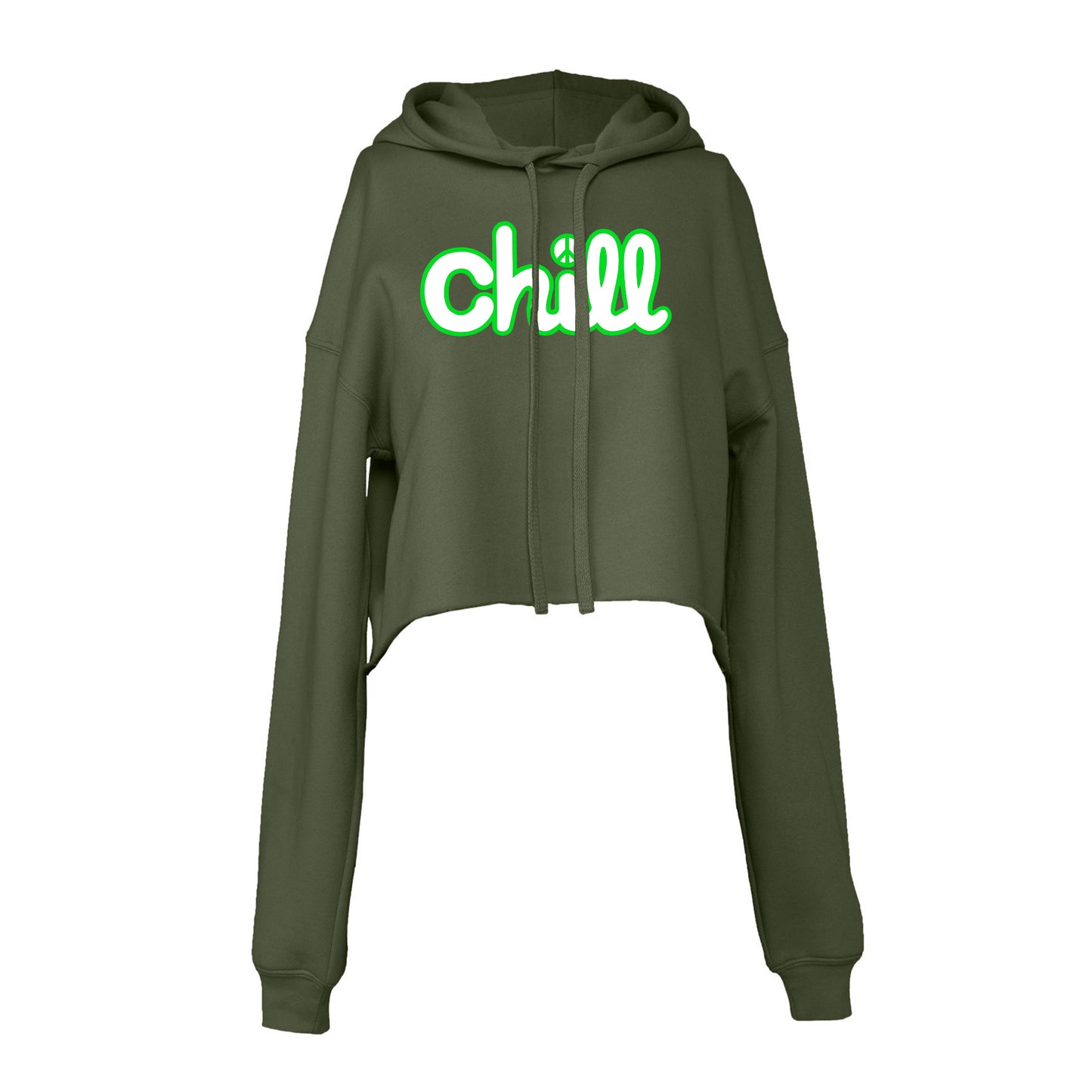 Womens Chill Peace Classic Crop Hood