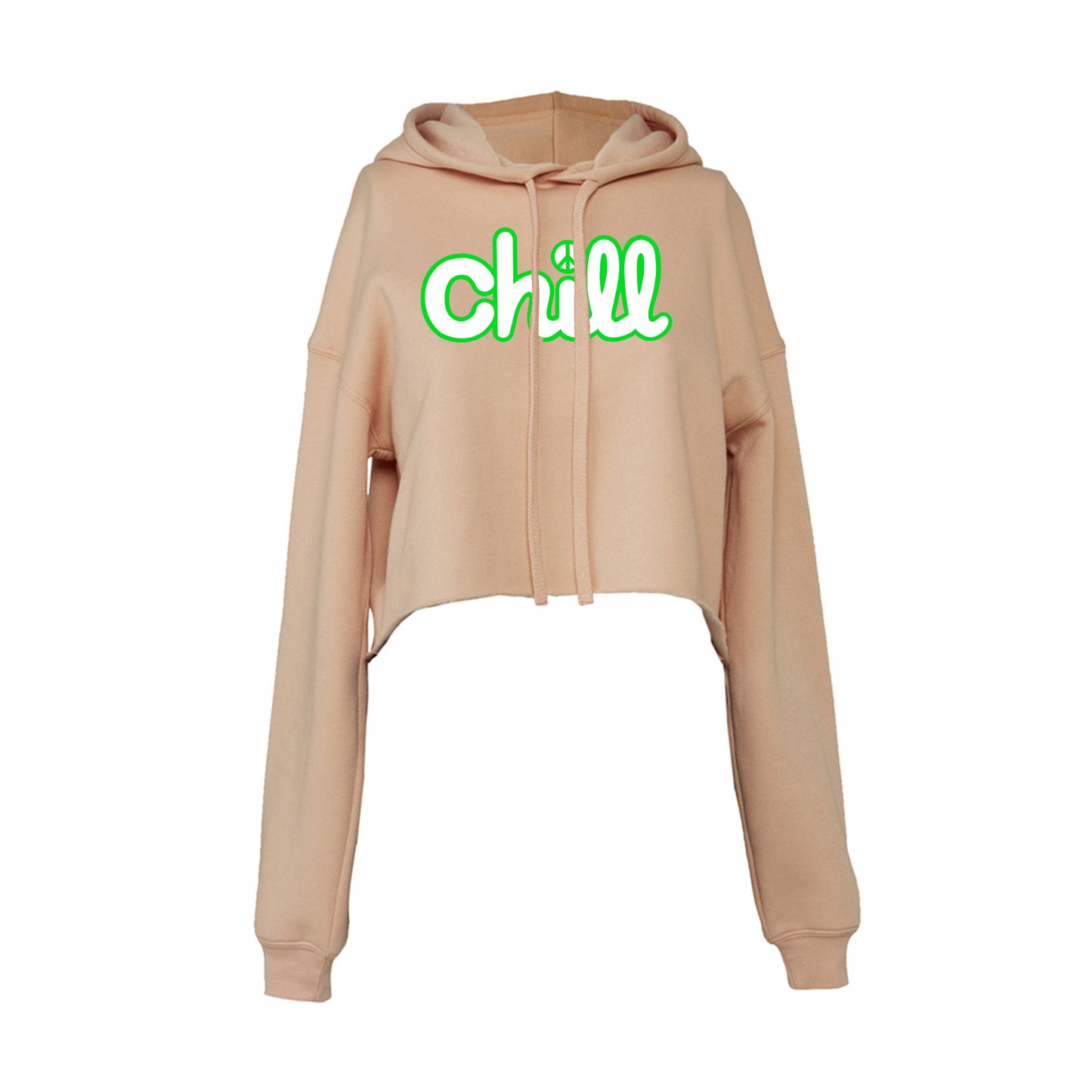 Womens Chill Peace Classic Crop Hood