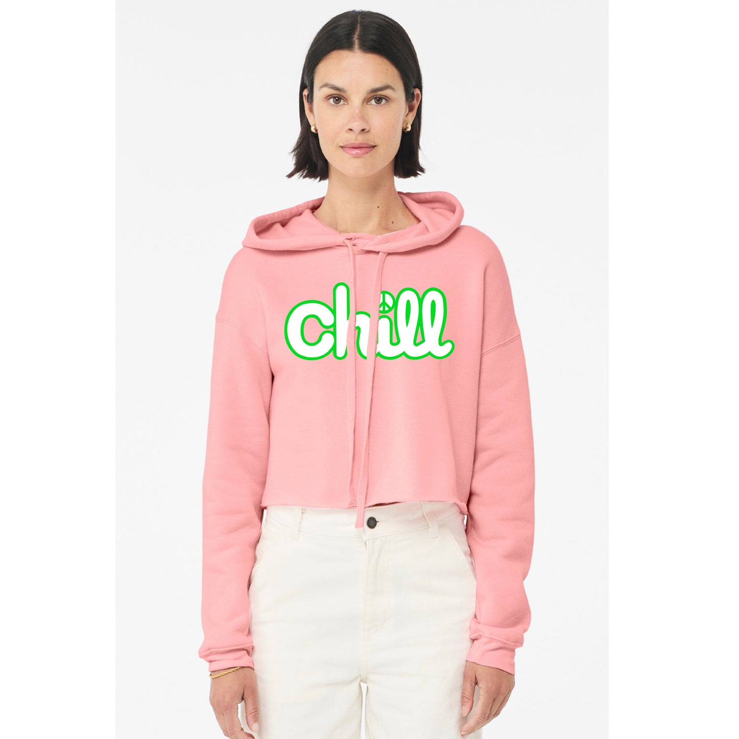 Womens Chill Peace Classic Crop Hood