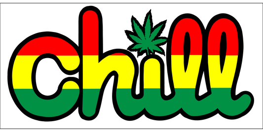 Chill Leaf Rasta Hooded T