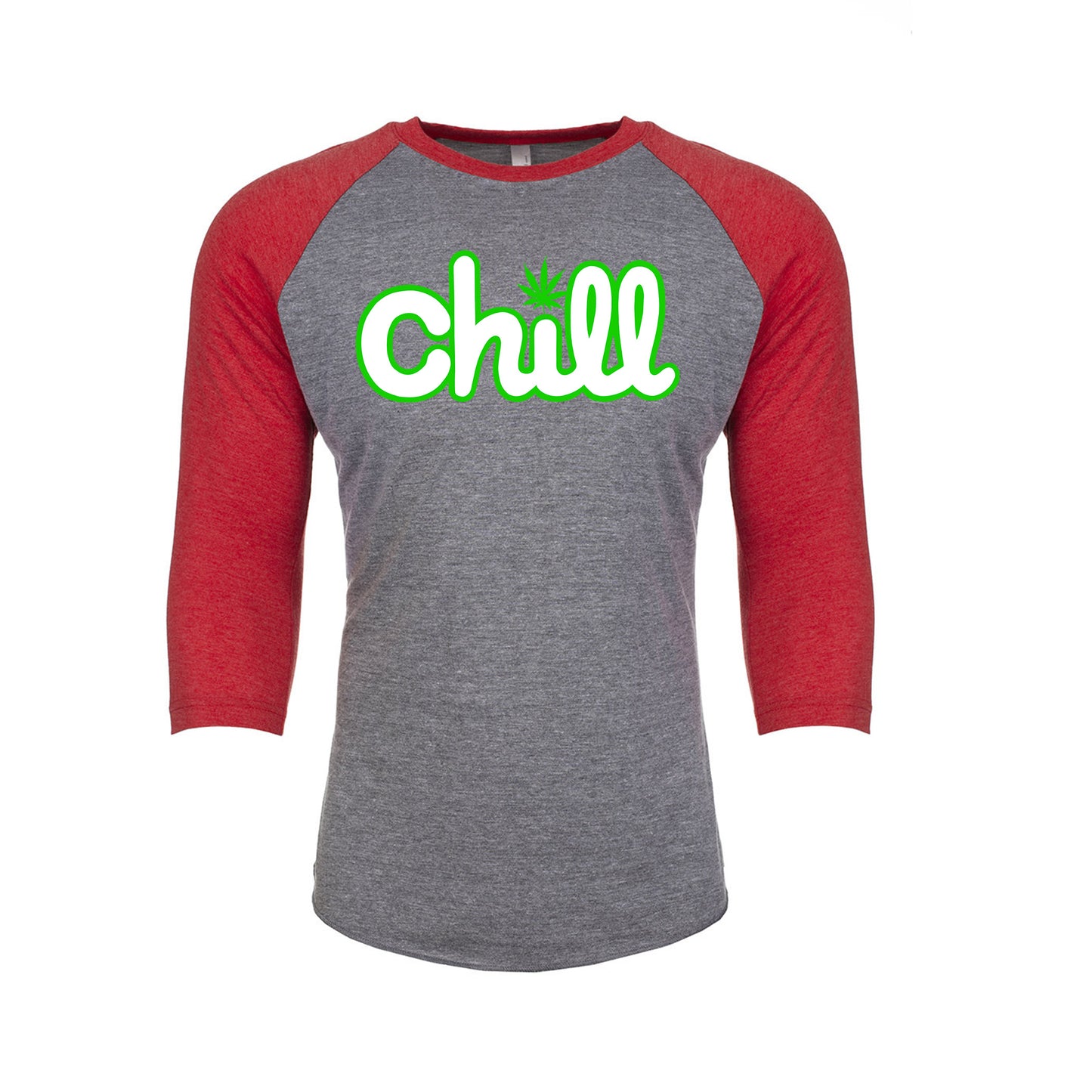 Chill Leaf Classic Baseball 3/4 Sleeve T