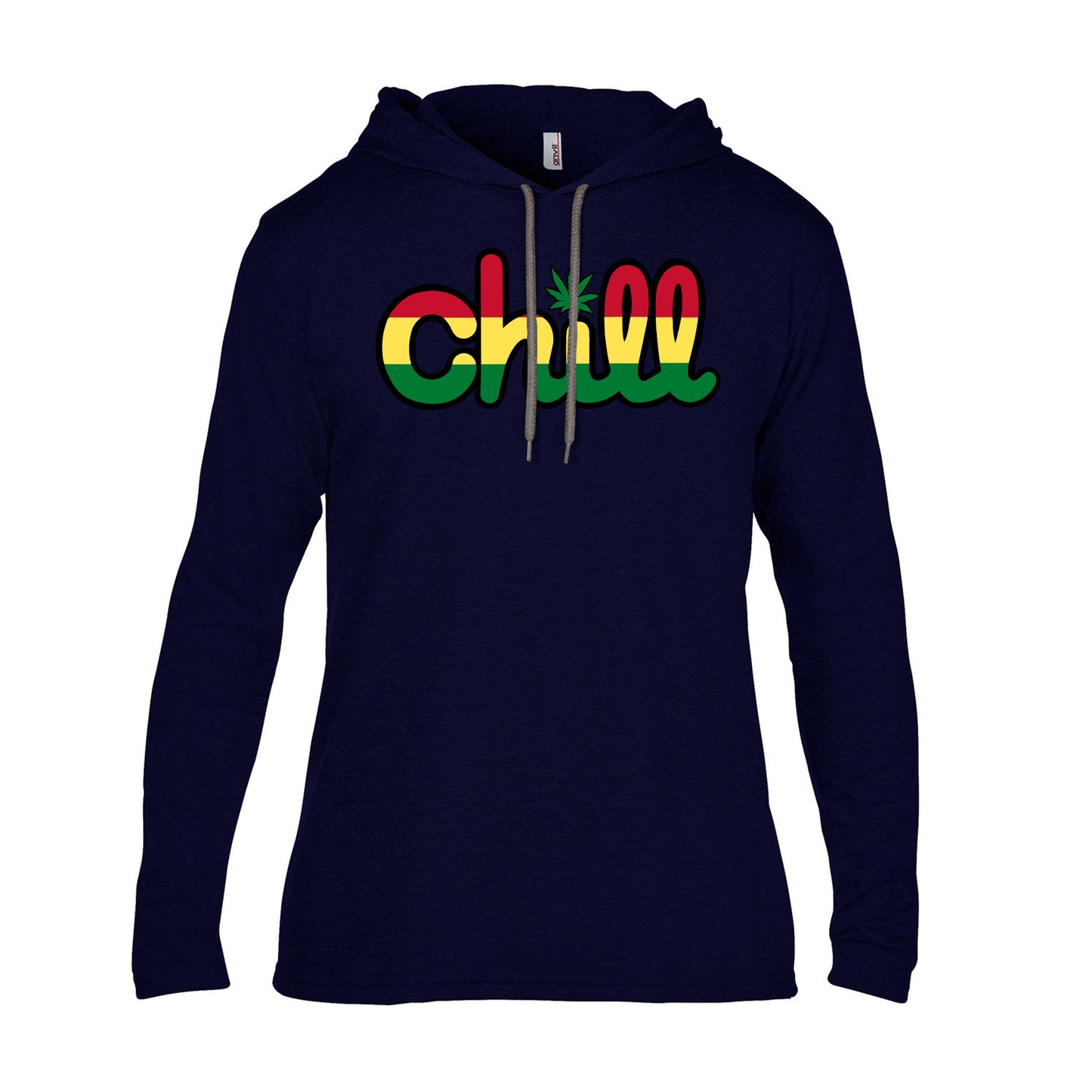 Chill Leaf Rasta Hooded T