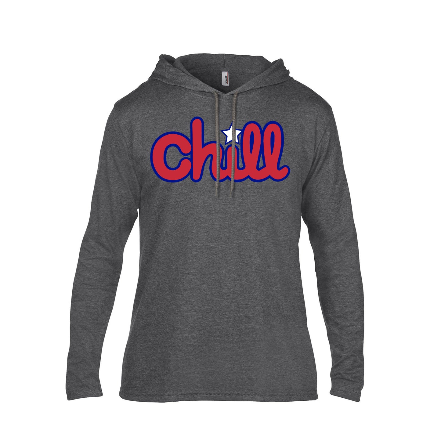 Chill Peace Patriot Star Hooded T