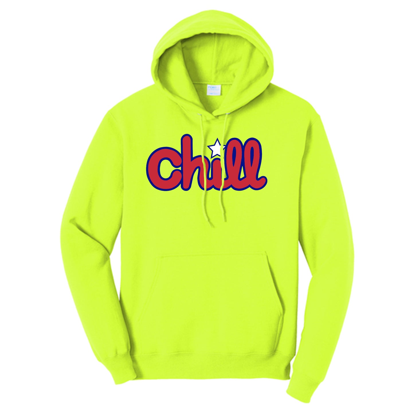 Chill Patriot Star Pullover Hood