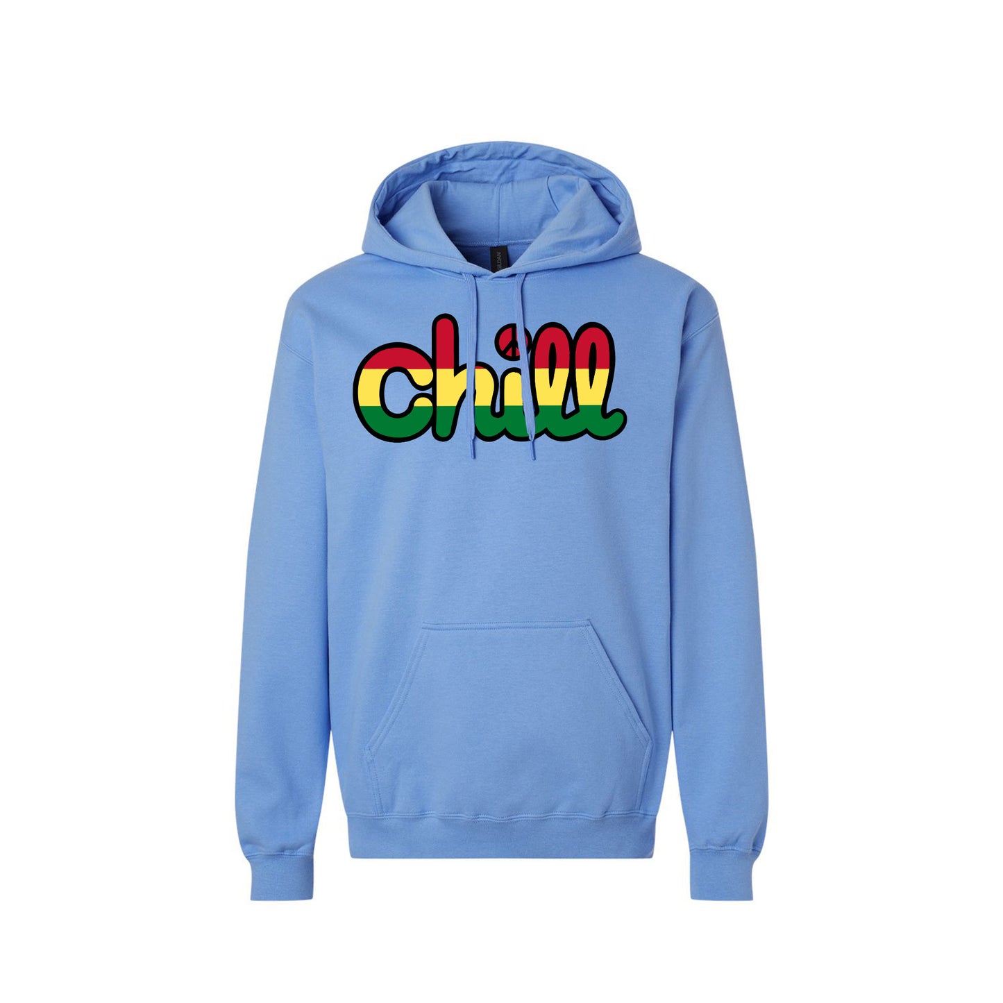 Chill Peace Rasta Pullover Hood