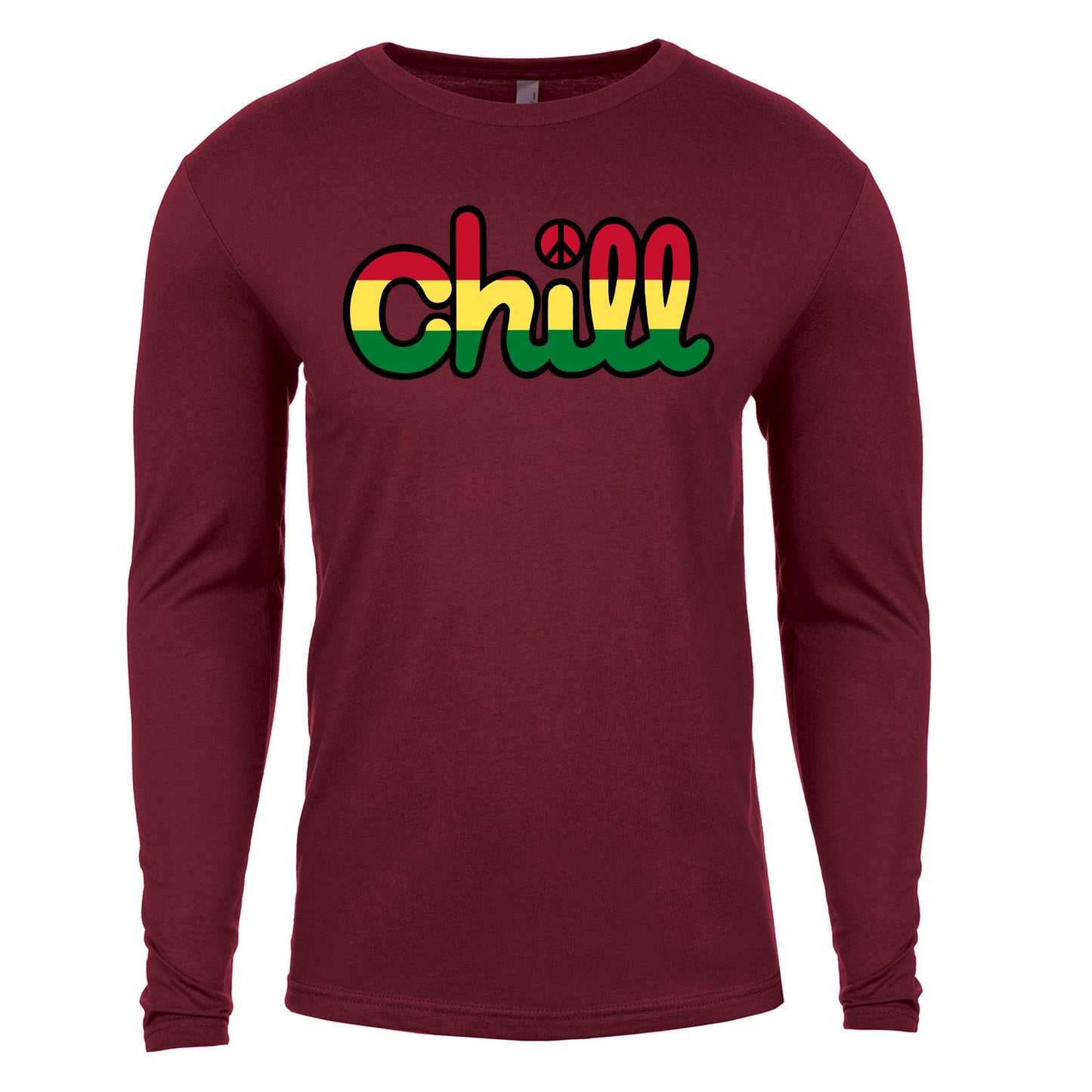 Chill Peace Rasta Long Sleeve T